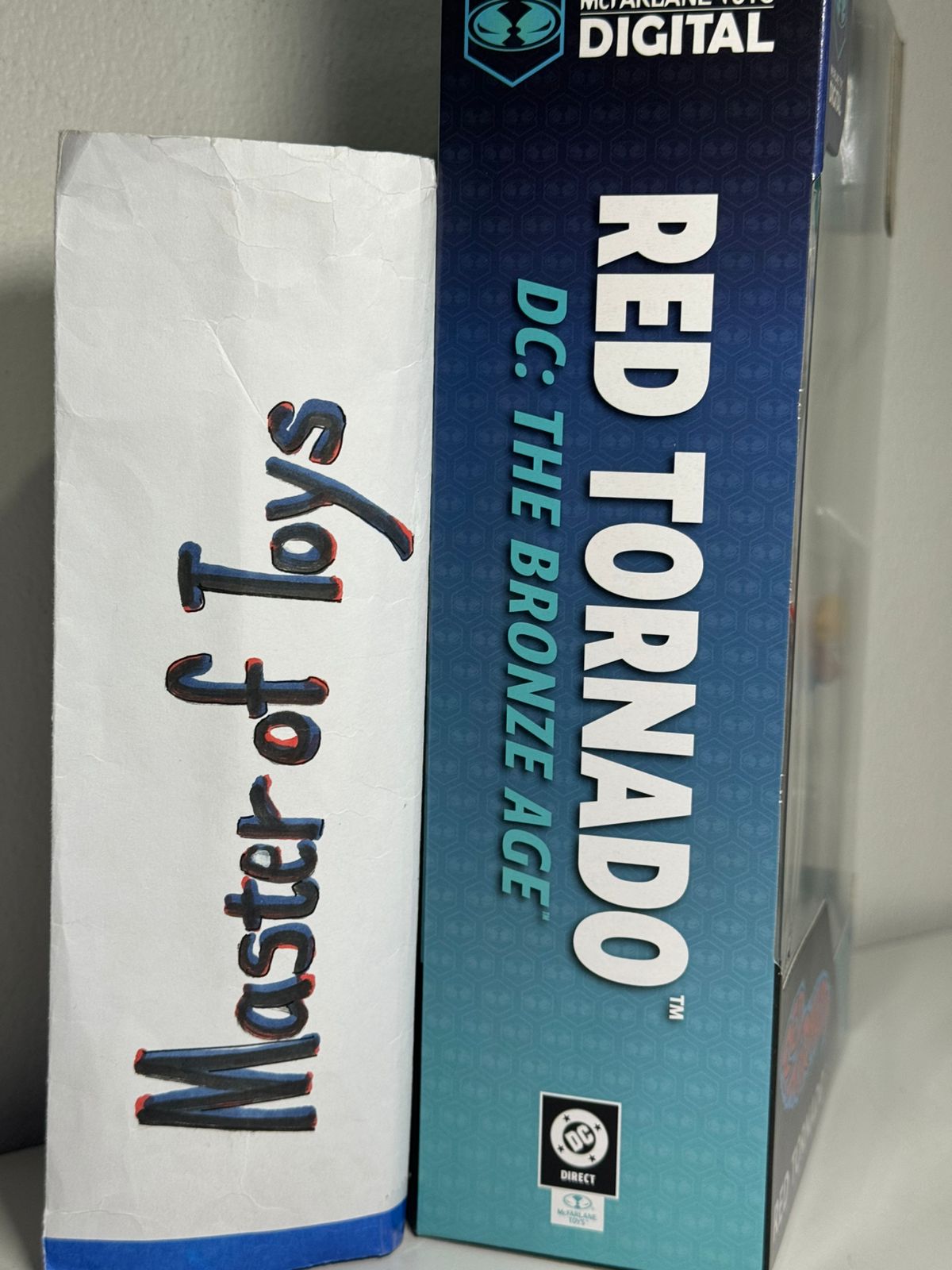 McFarlane DC Direct Red Tornado (DC The Bronze Age) Gold Label - Ready Stock