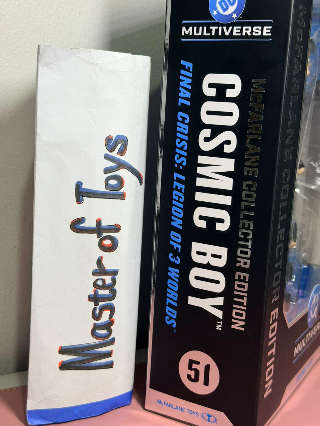McFarlane Collector Edition DC Multiverse Cosmic Boy (Final Crisis: Legend of 3 Worlds) #51 - Ready Stock