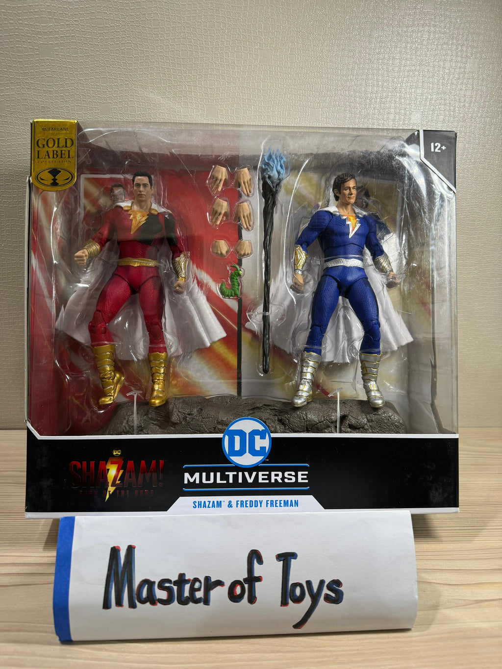 McFarlane DC Mulitiverse Shazam & Freddy Freeman Shazam Fury Of The Gods - Ready Stock