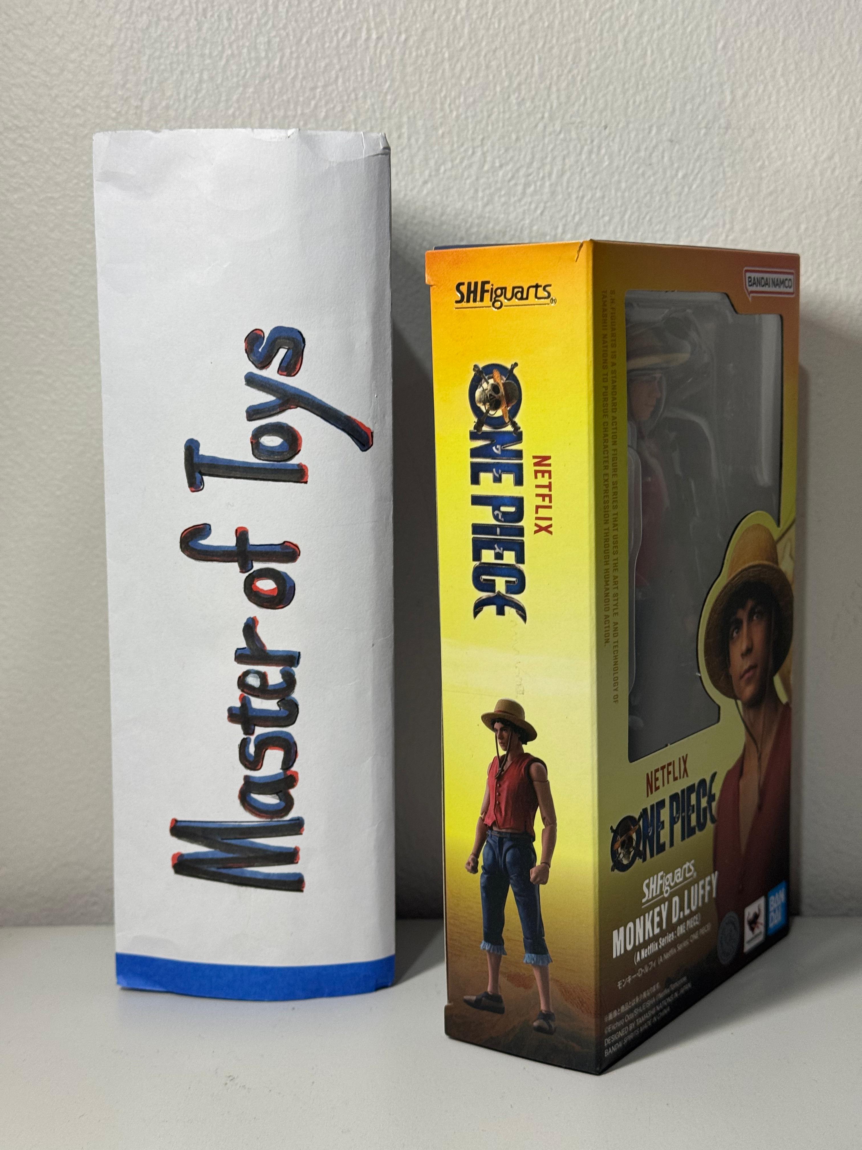 Bandai SHF One Piece Monkey D Luffy Netflix Version BIB - Ready Stock