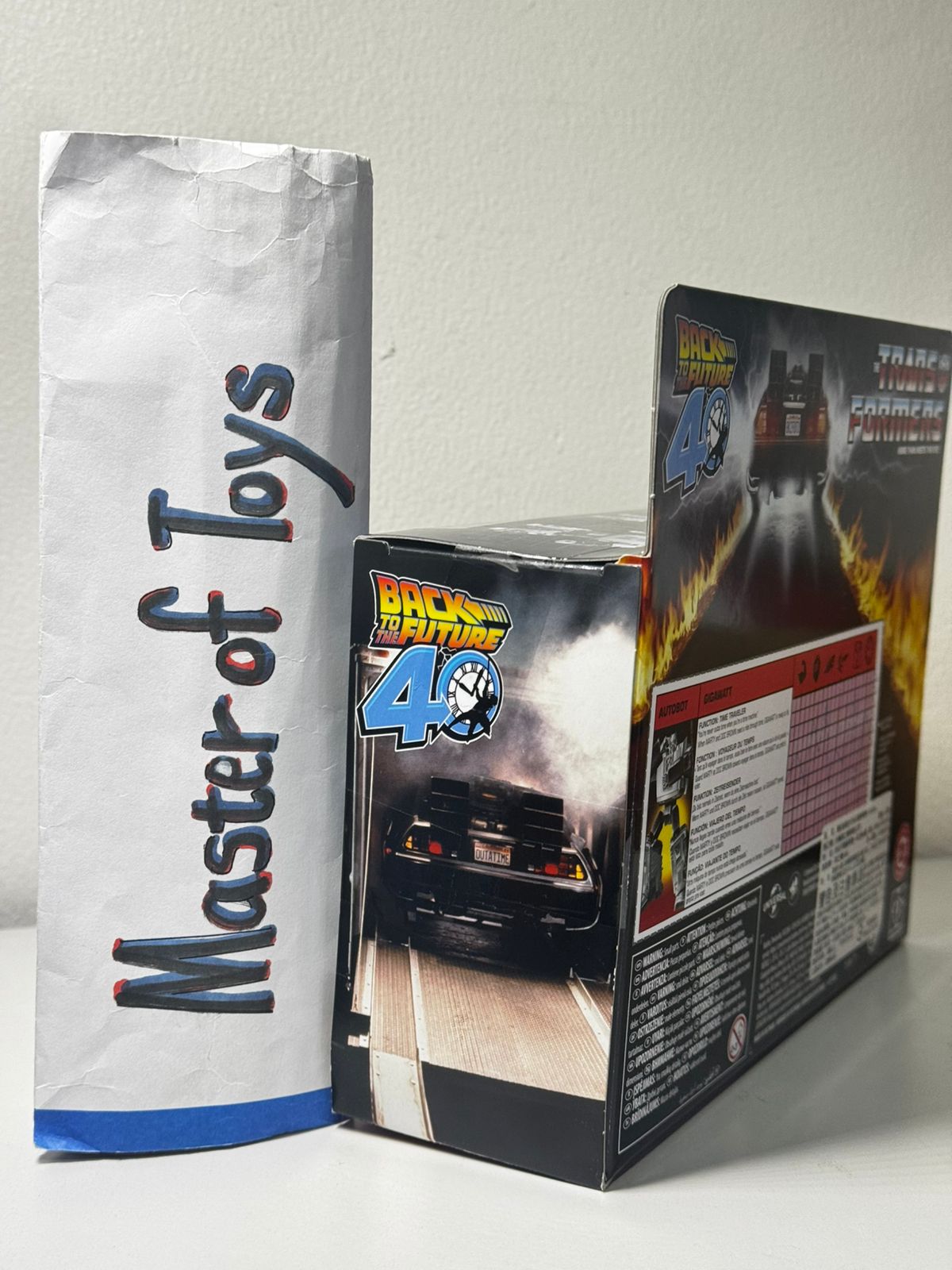 Hasbro Transformers back to Future 40 Heroic Autobot Gigawatt - Ready Stock