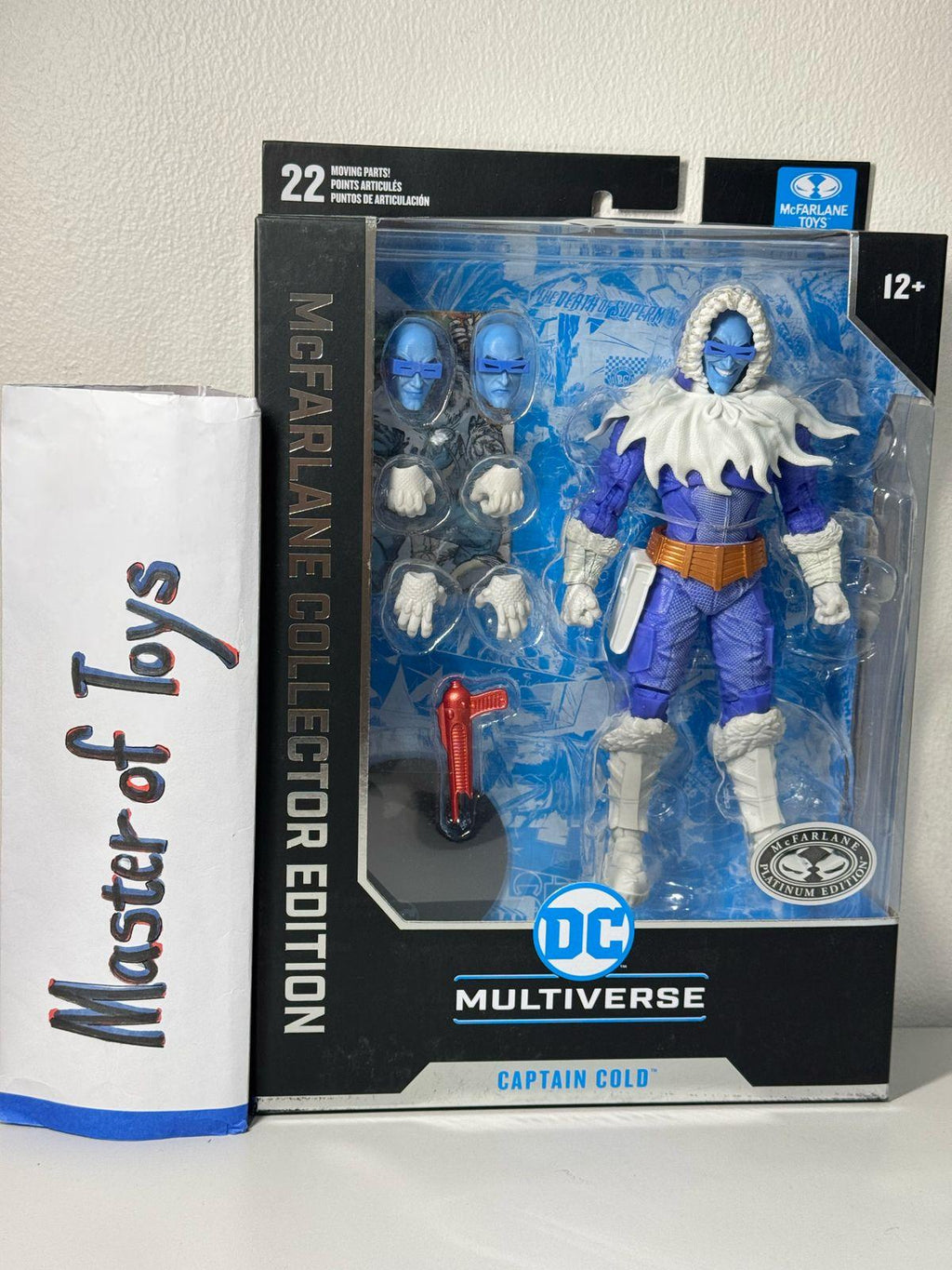 McFarlane Collector Edition DC Multiverse Captain Cold (The Rogues) #30 Platinum Edition - Ready Stock