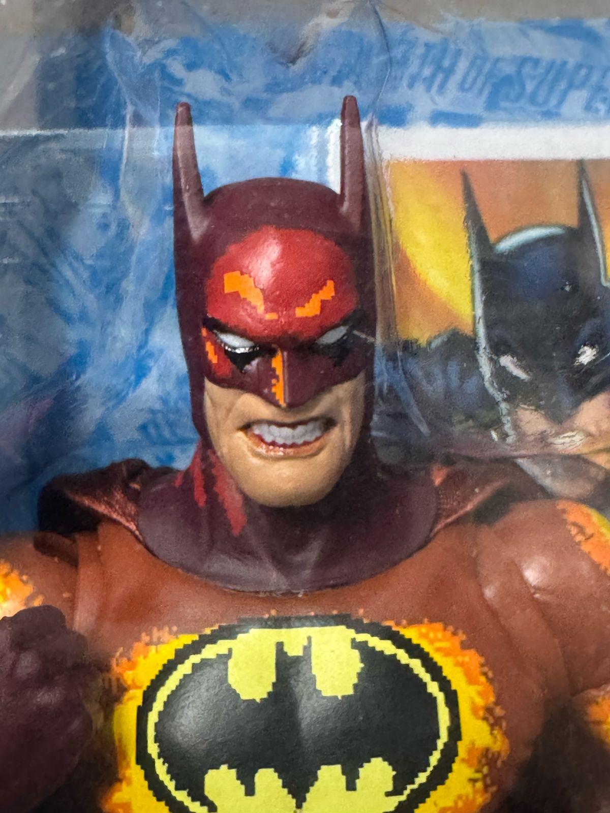McFarlane DC Multiverse Batman (Justice League Task Force) No CTB Platinum Edition - Ready Stock