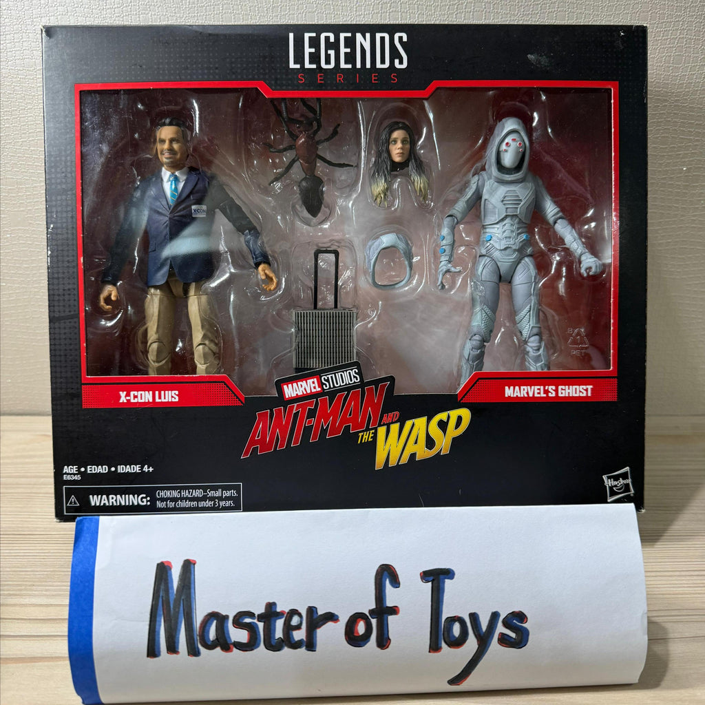 Hasbro Marvel Legends Series Marvel Studio Ant-Man And The WASP X-Con Luis & Marvel's Ghost - Ready Stock