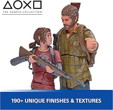 PlayStation Spin Master Toys The Last of Us Joel and Ellie 6”Action Figure 2 Pack PS5 Collector Garage Kit - Ready Stock