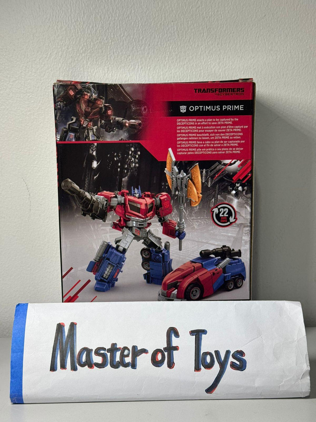 Hasbro Transformers Studio Series War for Cyberton MTMTE Collection Optimus Prime  - Ready Stock