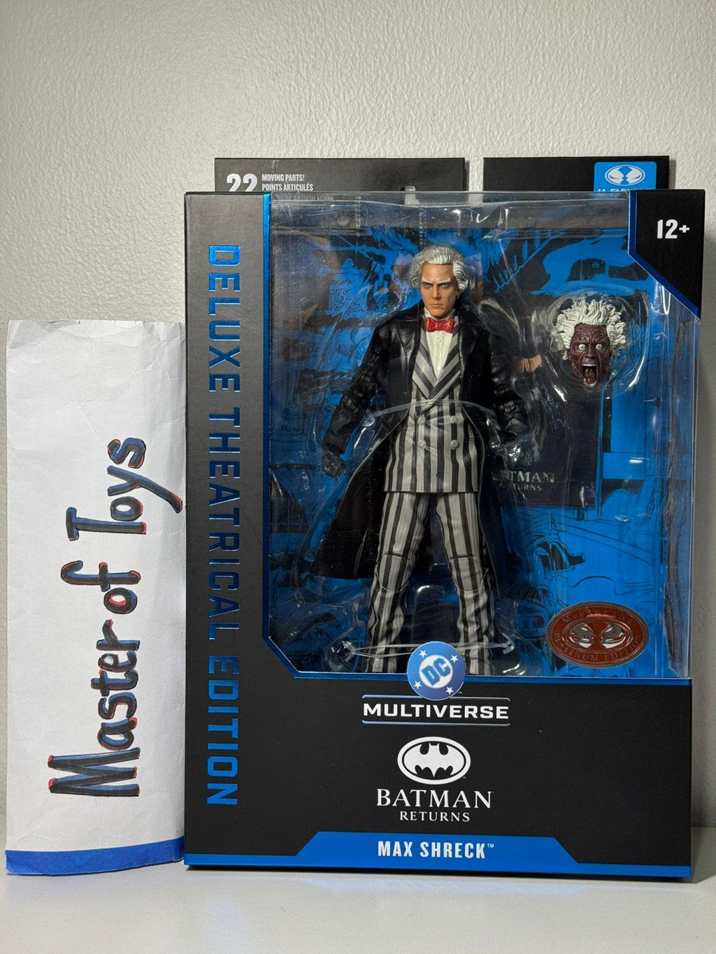 McFarlane Deluxe Theatrical Edition DC Multiverse Batman Returns Max Shreck Red Platinum Edition - Ready Stock