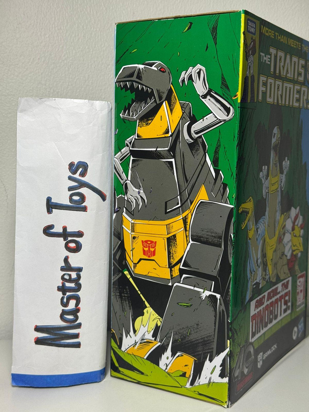Hasbro Takara Tomy Transformers 40 Years And Now The Dinobots! Grimlock - Ready Stock