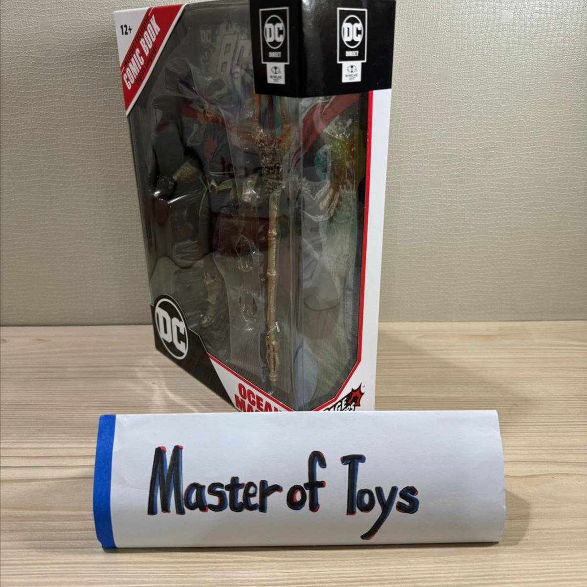 McFarlane DC Direct Ocean Master Aquaman Comic Page Punchers - Ready Stock
