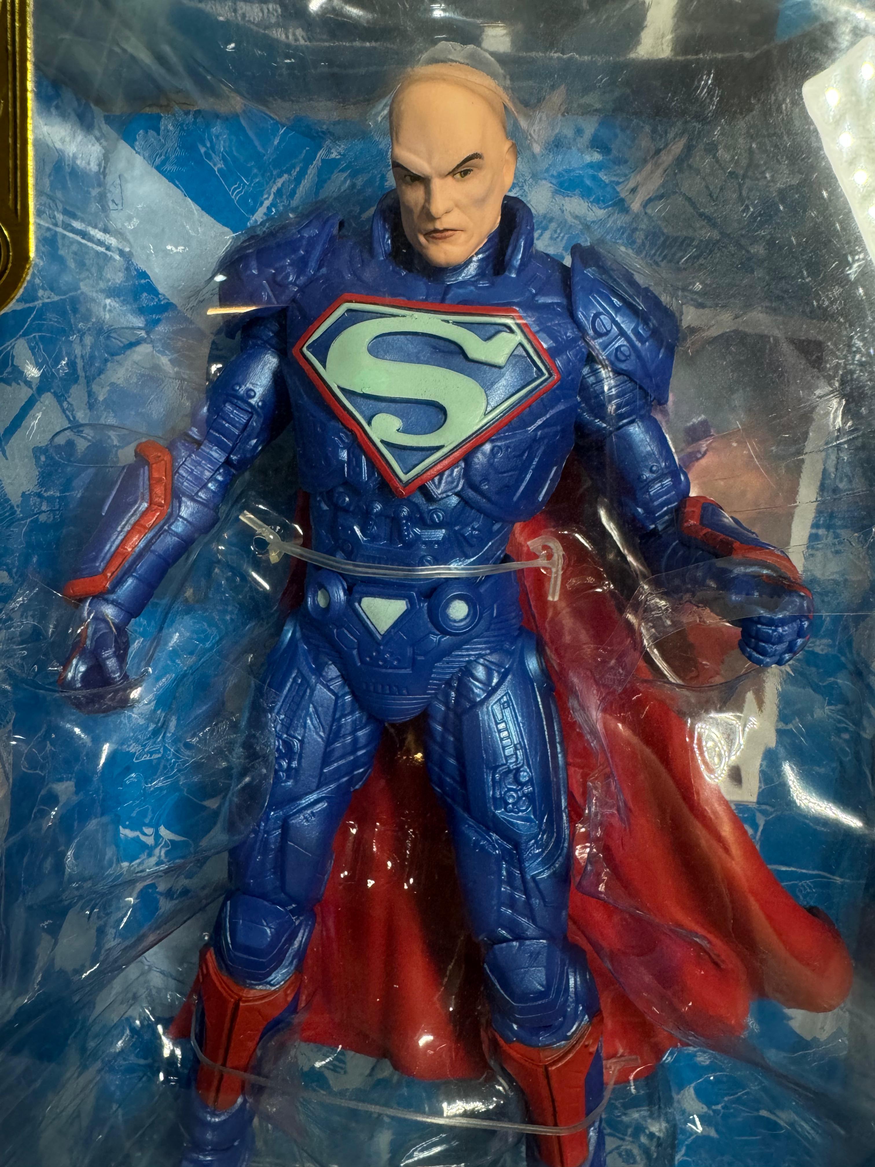McFarlane DC Multiverse Lex Luthor Power Suit ( DC Rebirth ) Gold Label Collection - Ready Stock