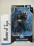 McFarlane DC Multiverse Black Mask As Batman (Beneath the Mask) - Ready Stock