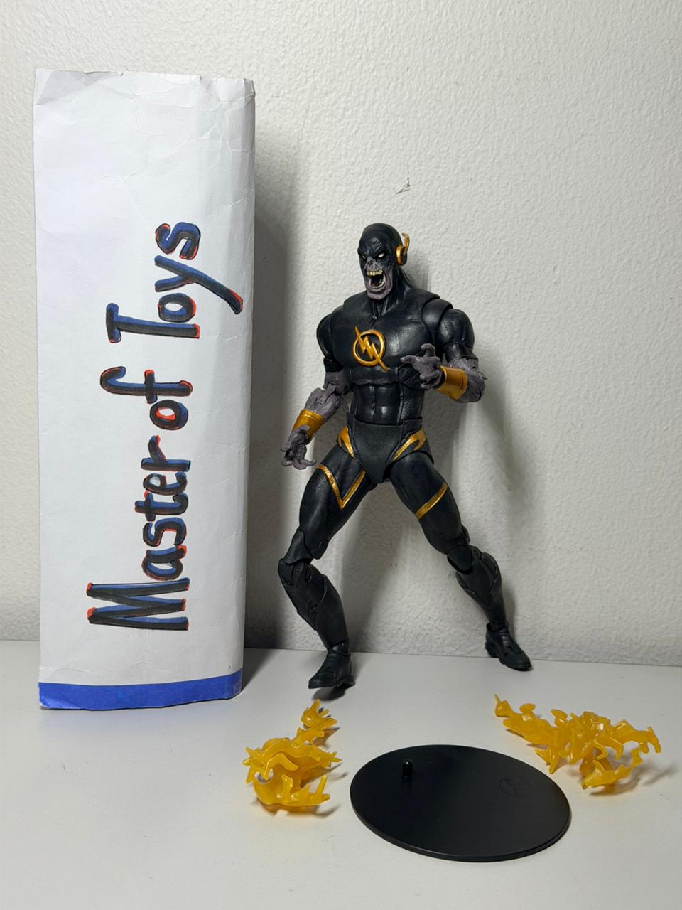 McFarlane DC Multiverse Dark Flash (Speed Metal) Gold Label Only No Box - Ready Stock