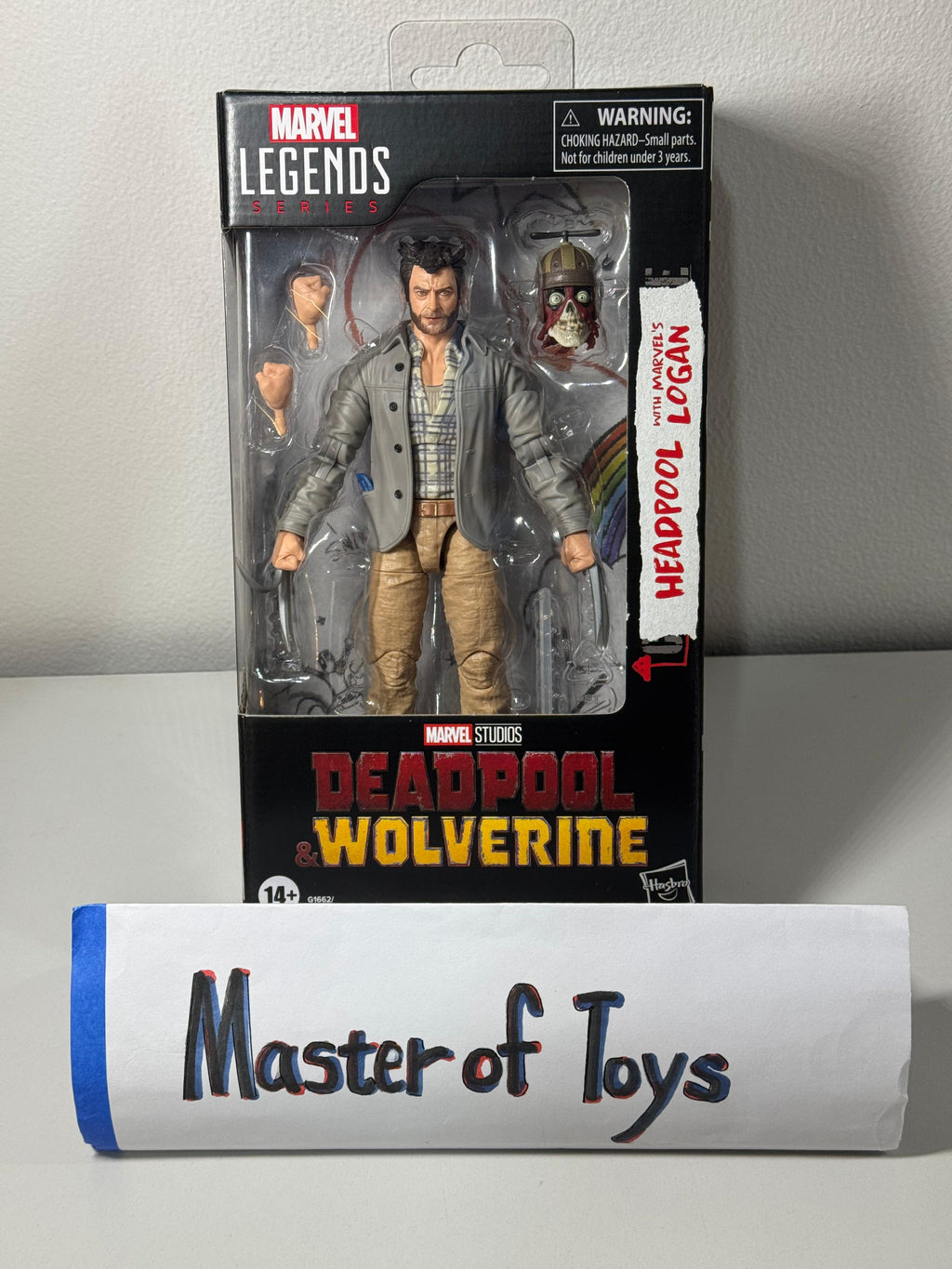 Hasbro Marvel Legends Headpool with Marvel's Logan (Deadpool & Wolverine) - Ready Stock