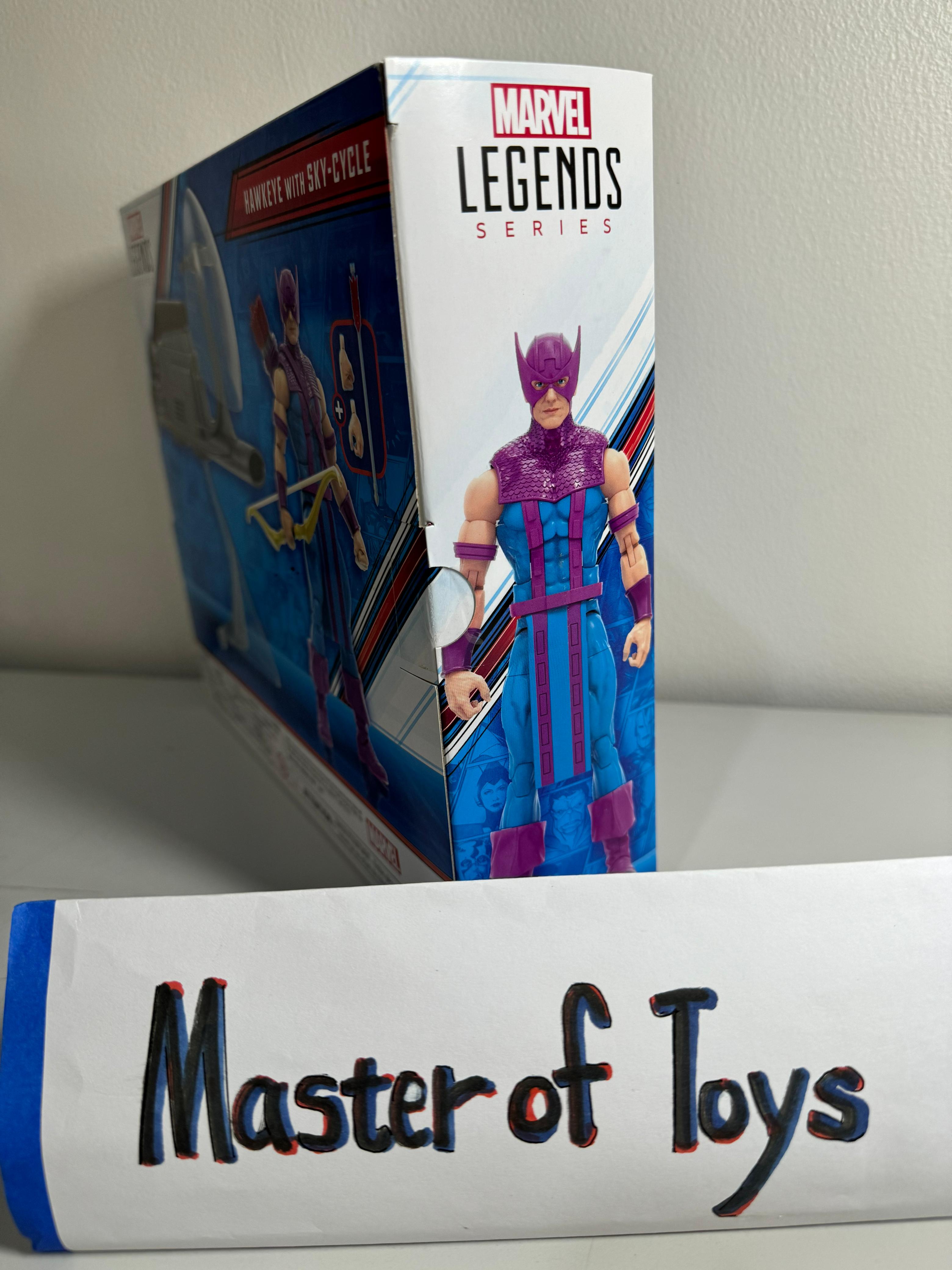 Hasbro Marvel Legends Series Marvel Avengers Beyond Earth's Mightiest Hawkeye With Sky-Cycle Sixty Years of Earth's Mightiest - Ready Stock