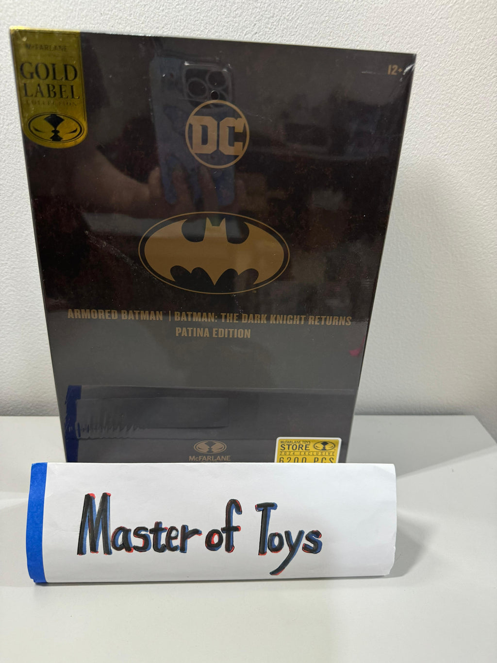 McFarlane Gold Label Collection Armored Batman (Batman: The Dark Knight Returns Patina Edition) - Ready Stock