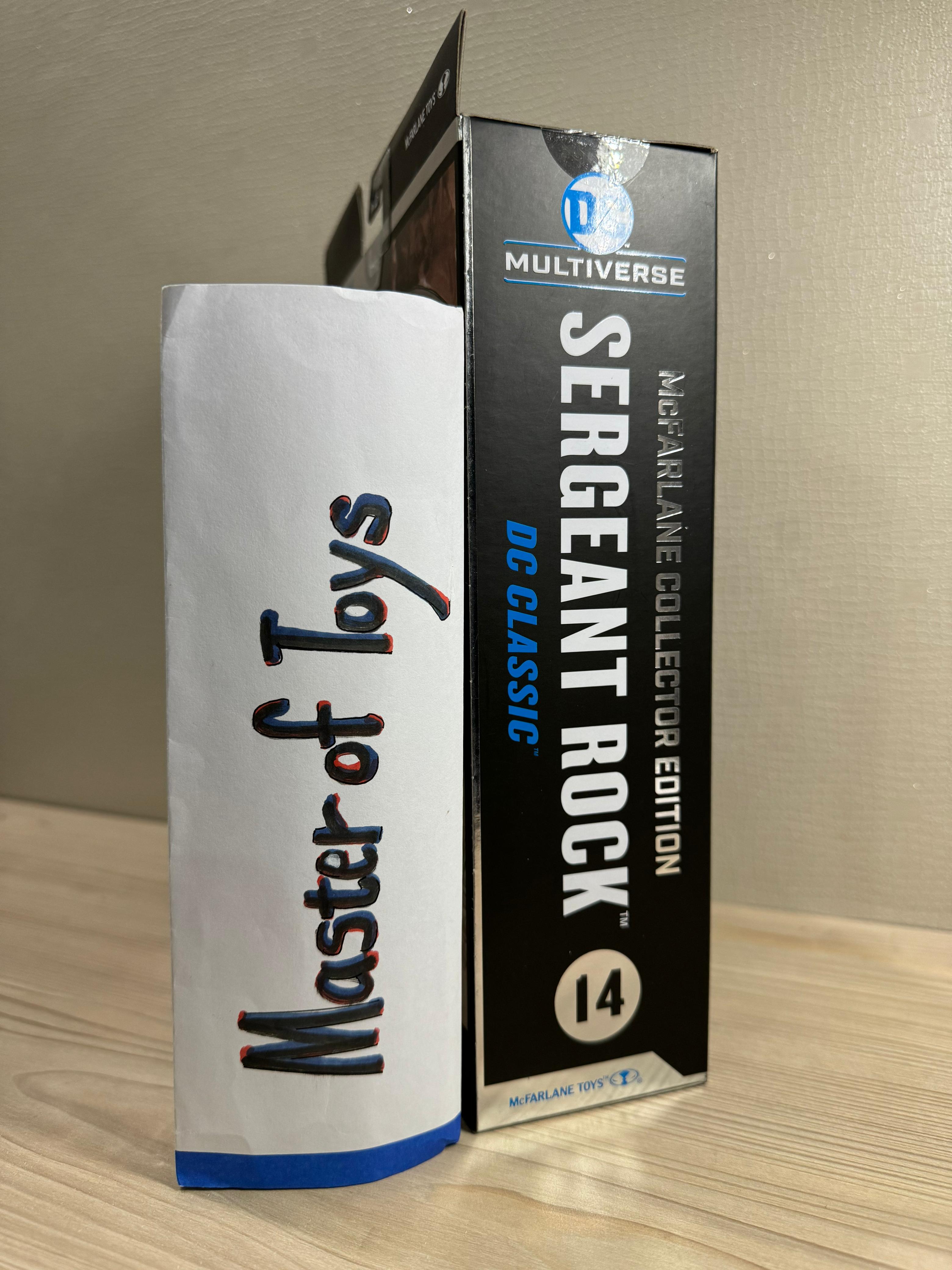 McFarlane DC Multiverse Collector Edition Sergeant Rock DC Classic #14- Ready Stock