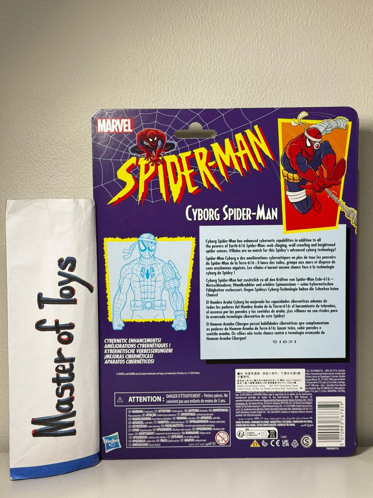 Hasbro Marvel Comics Spider-Man Cyborg Spiderman - Ready Stock