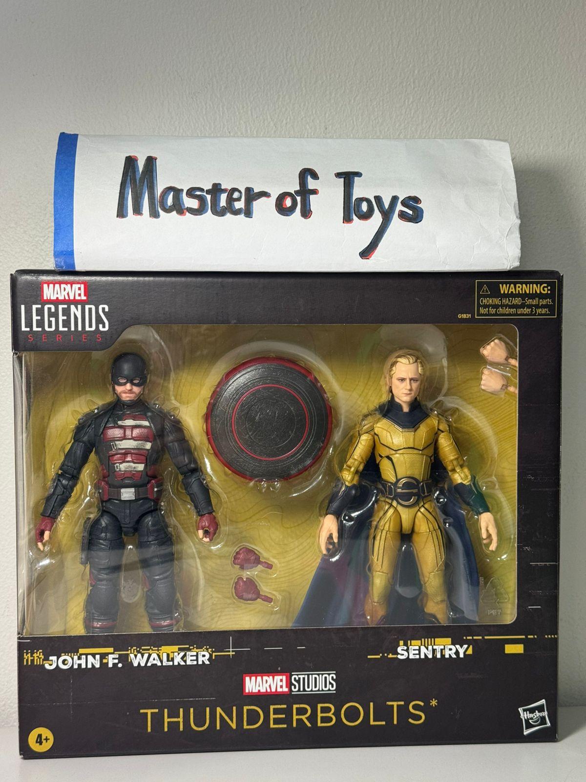 Hasbro Marvel Legends Thunderbolts Captain America John F Walker & Sentry - Ready Stock