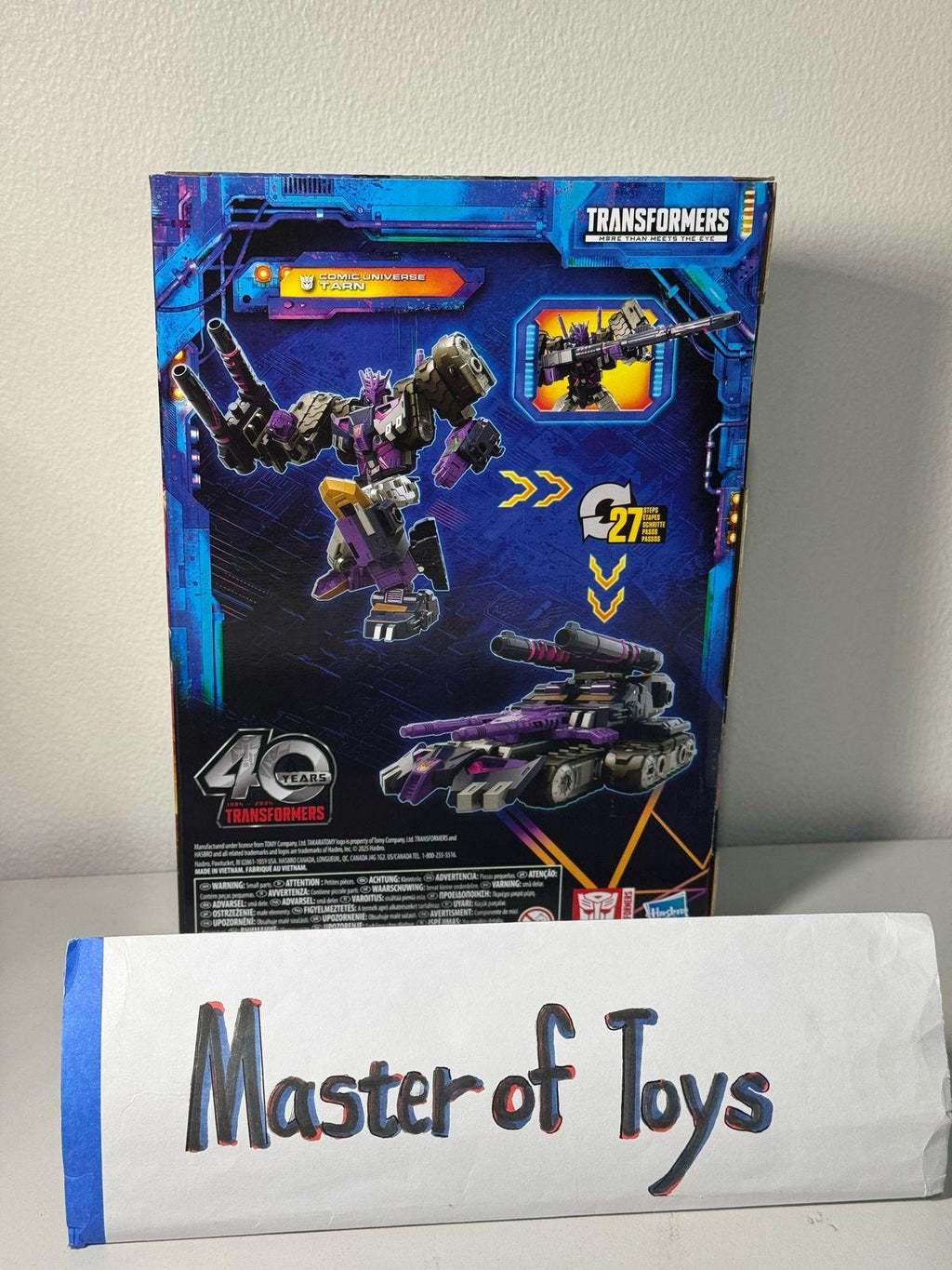 Hasbro Transformers Legacy United Comic Universe Tarn - Ready Stock