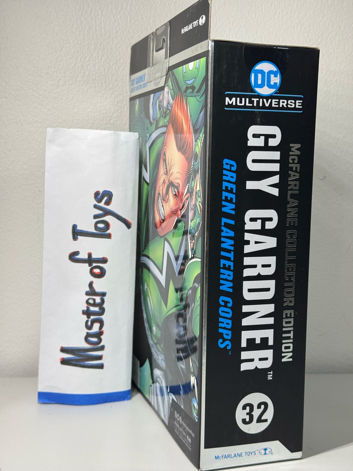 McFarlane Collector Edition DC Multiverse Guy Gardner (Green Lantern Corps) #32 Platinum Edition - Ready Stock