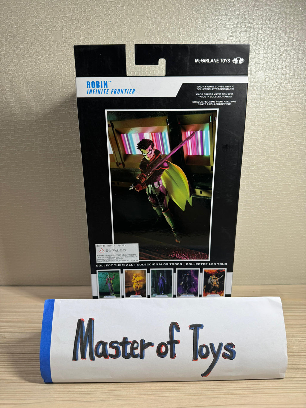 McFarlane DC Multiverse Robin (Infinite Frontier) Platinum Edition - Ready Stock