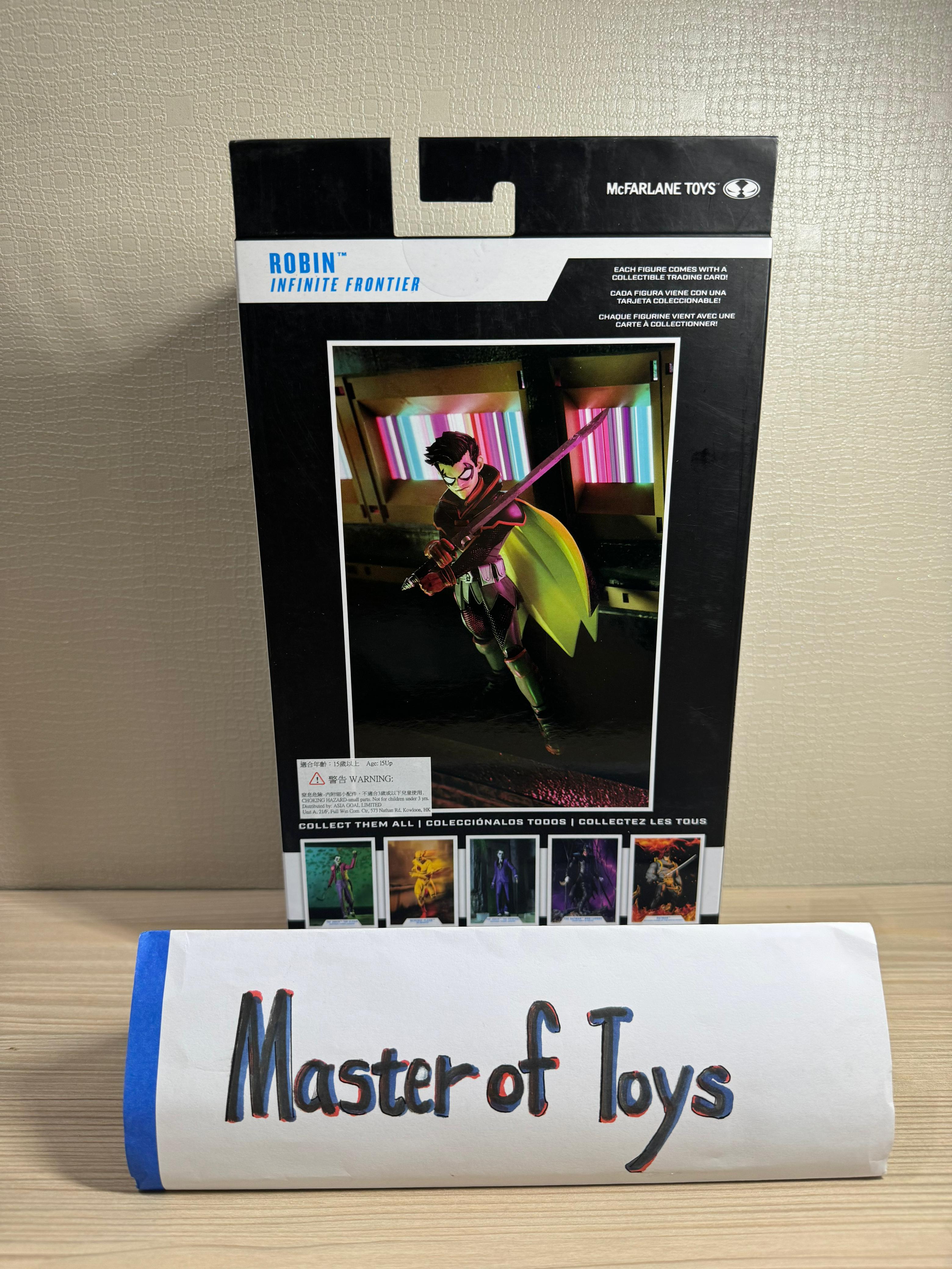 McFarlane DC Multiverse Robin (Infinite Frontier) Platinum Edition - Ready Stock