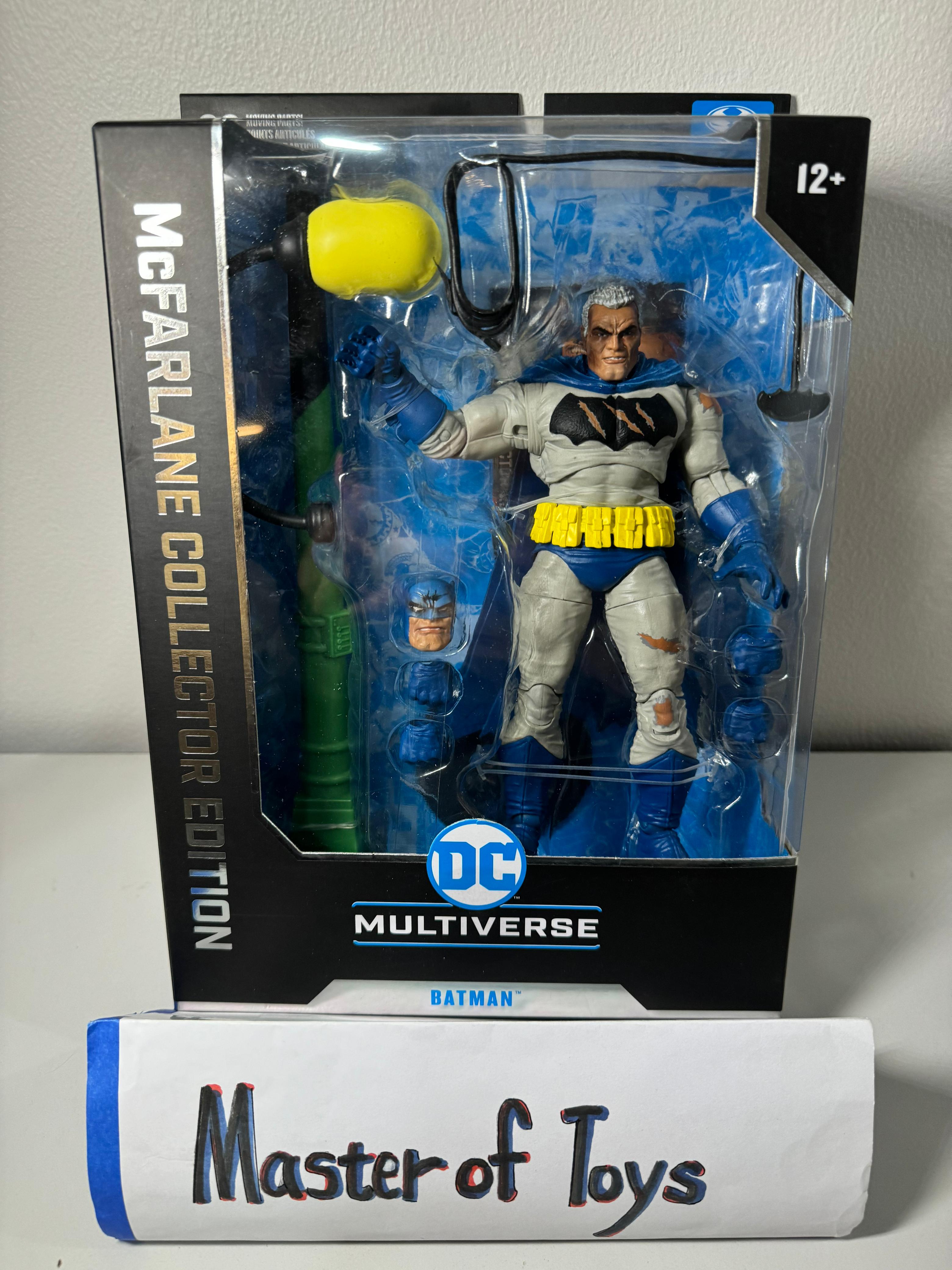 McFarlane Collector Edition DC Multiverse Batman (Battle Damage Blue) The Dark Knight Returns - Ready Stock