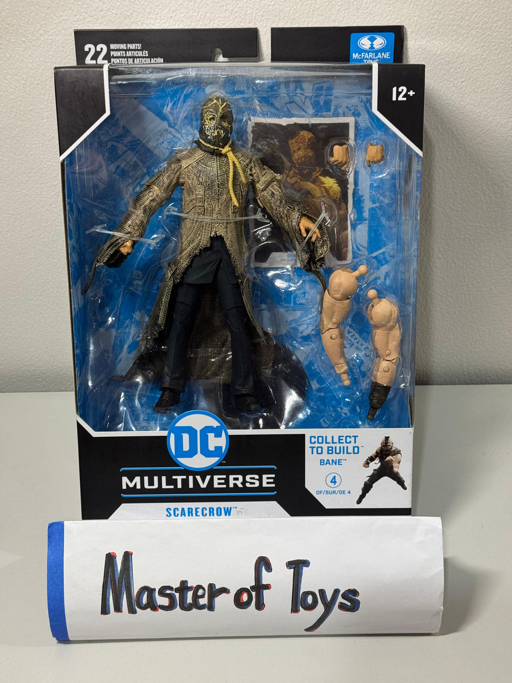 McFarlane DC Multiverse Scarecrow ( The Dark Knight Trilogy ) With CTB - Ready Stock