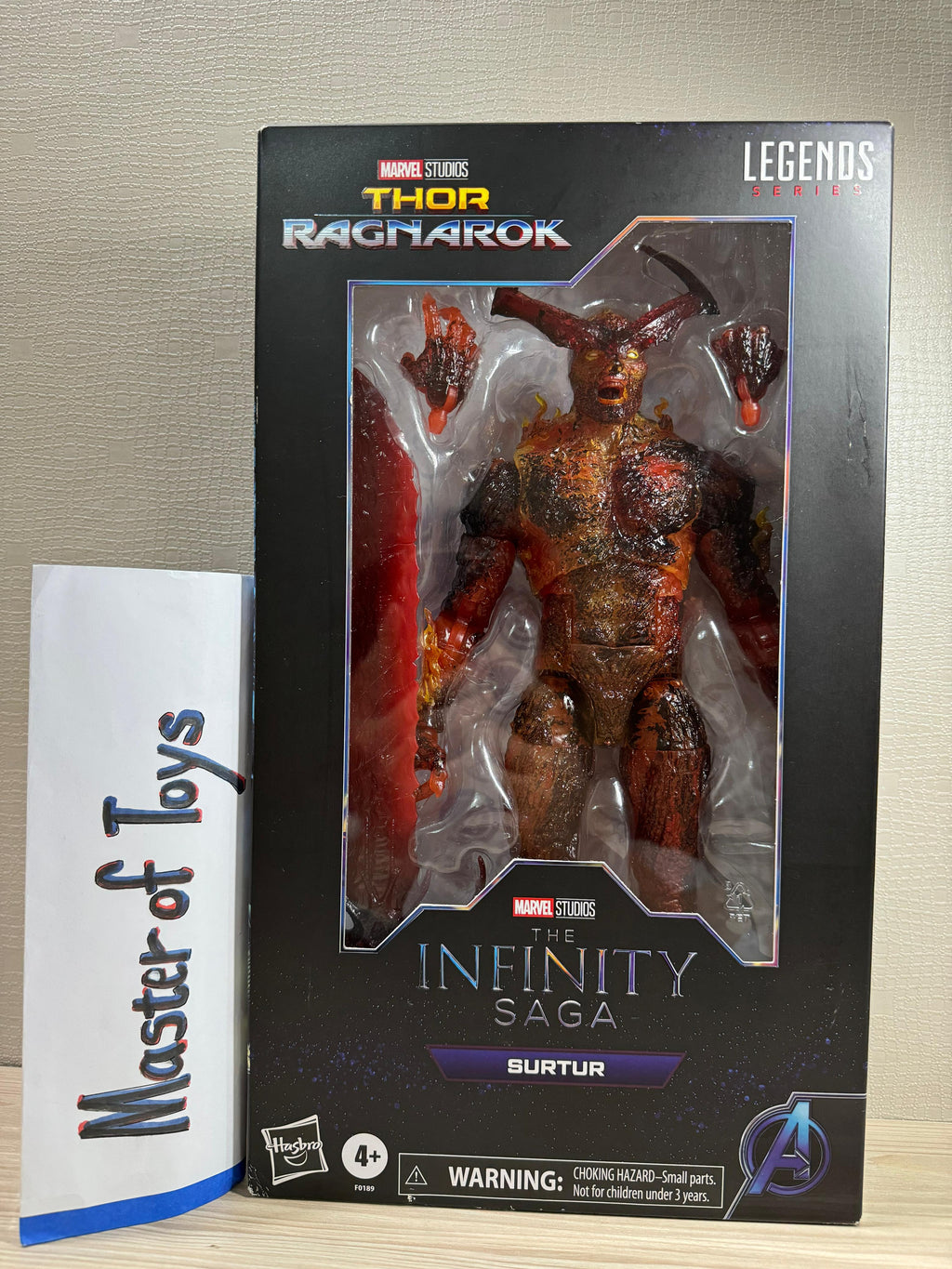 Marvel Legends surtur Infinty Saga Surtur Thor Ragnarok Hasbro- Ready Stock