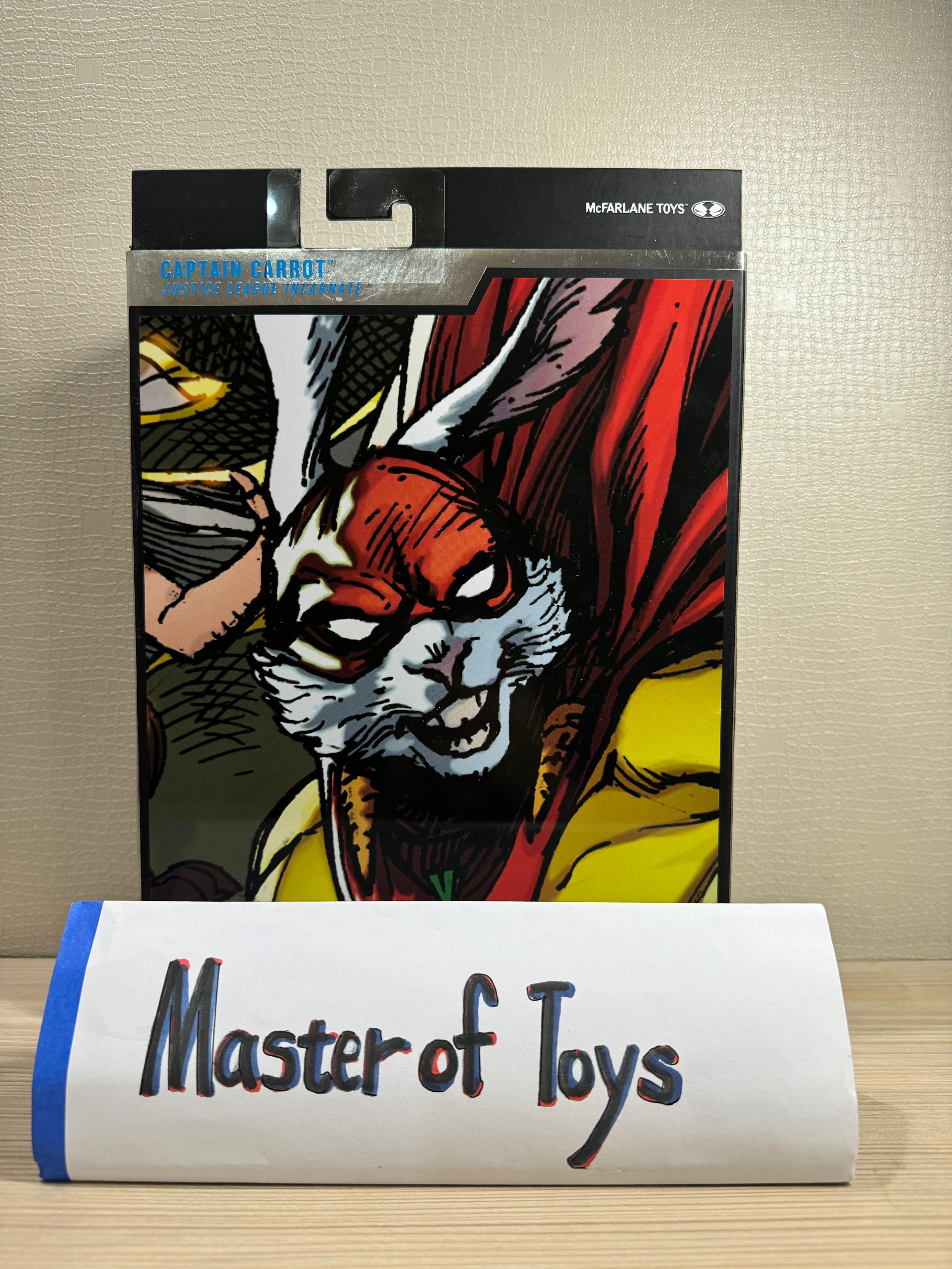 McFarlane Collector Edition DC Multiverse Captain Carrot Justice League Incarnate 08 Platinum Edition - Ready Stock