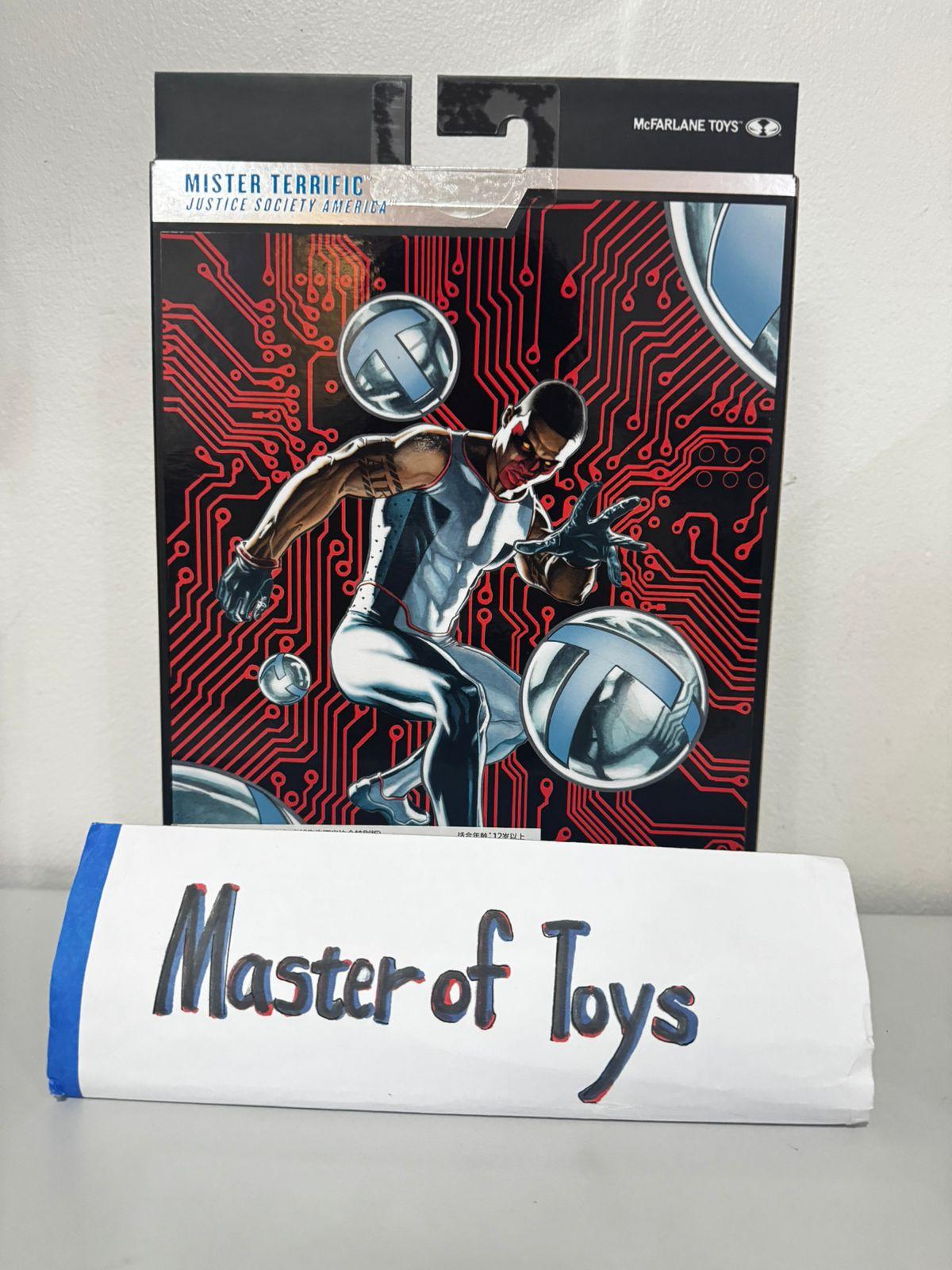 McFarlane Collector Edition DC Multiverse Mister Terrific (Justice Society America) #38 Platinum Edition - Ready Stock