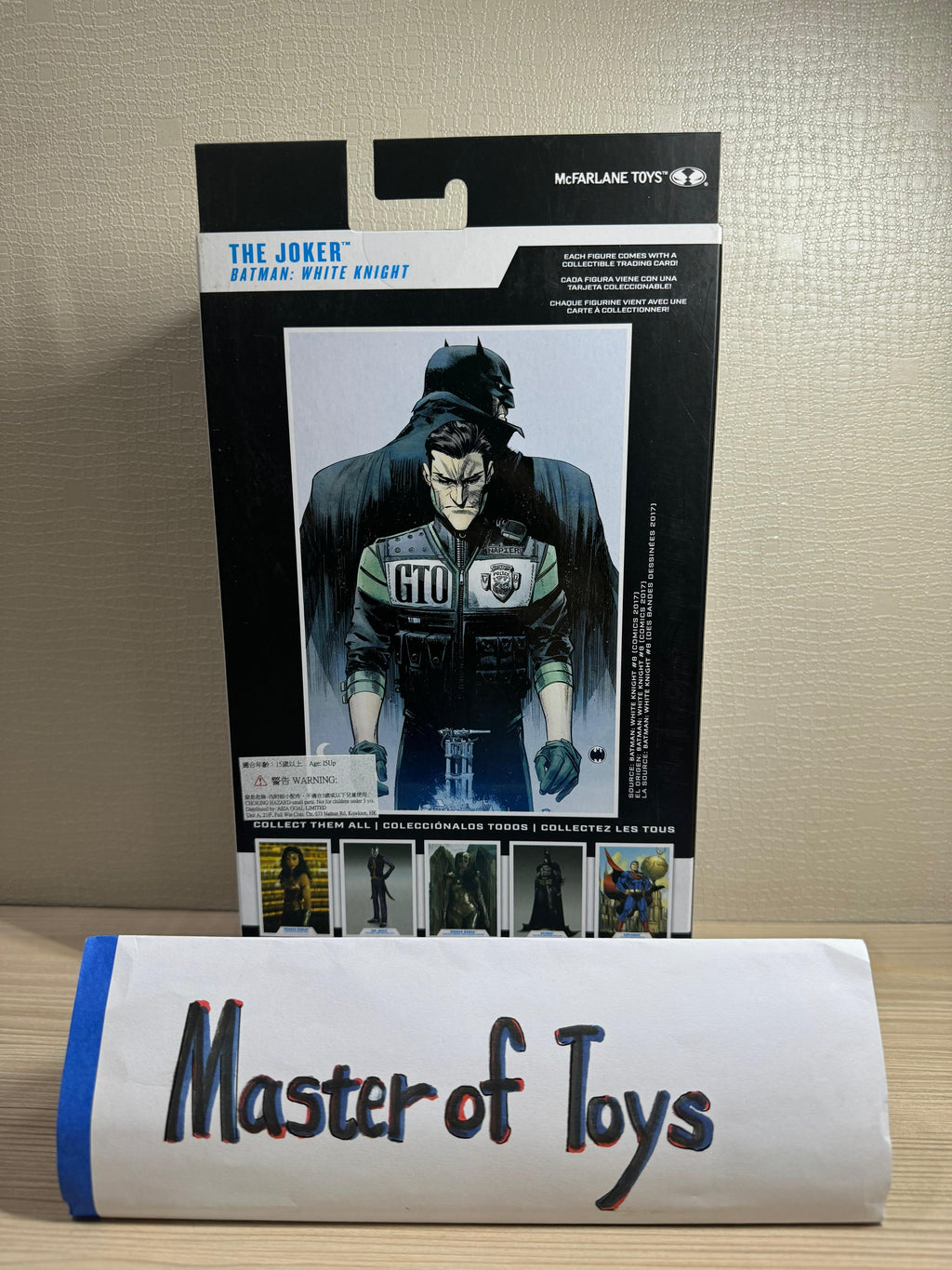 McFarlane DC Multiverse The Joker (Batman: White Knight) - Ready Stock