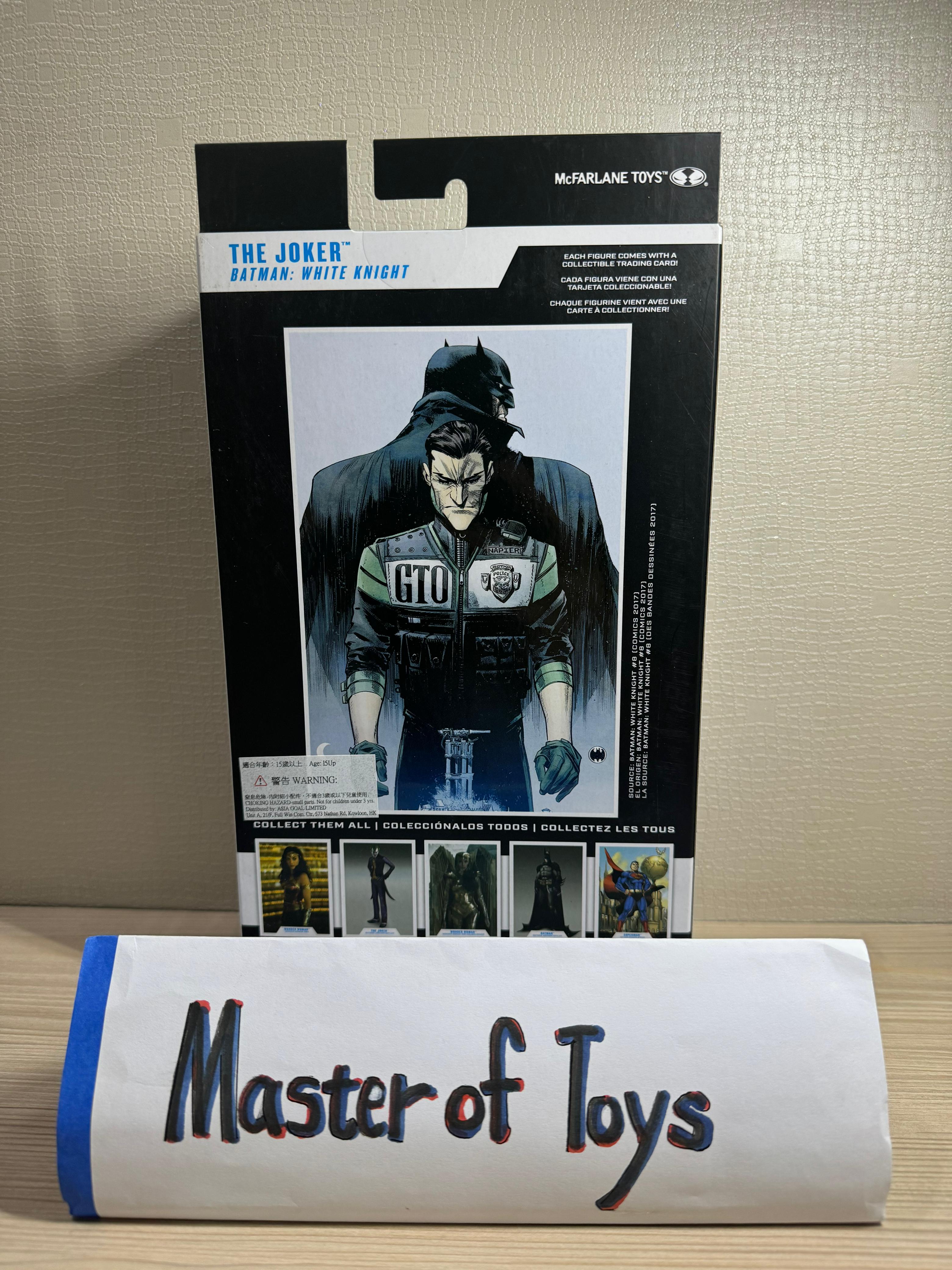 McFarlane DC Multiverse The Joker (Batman: White Knight) - Ready Stock