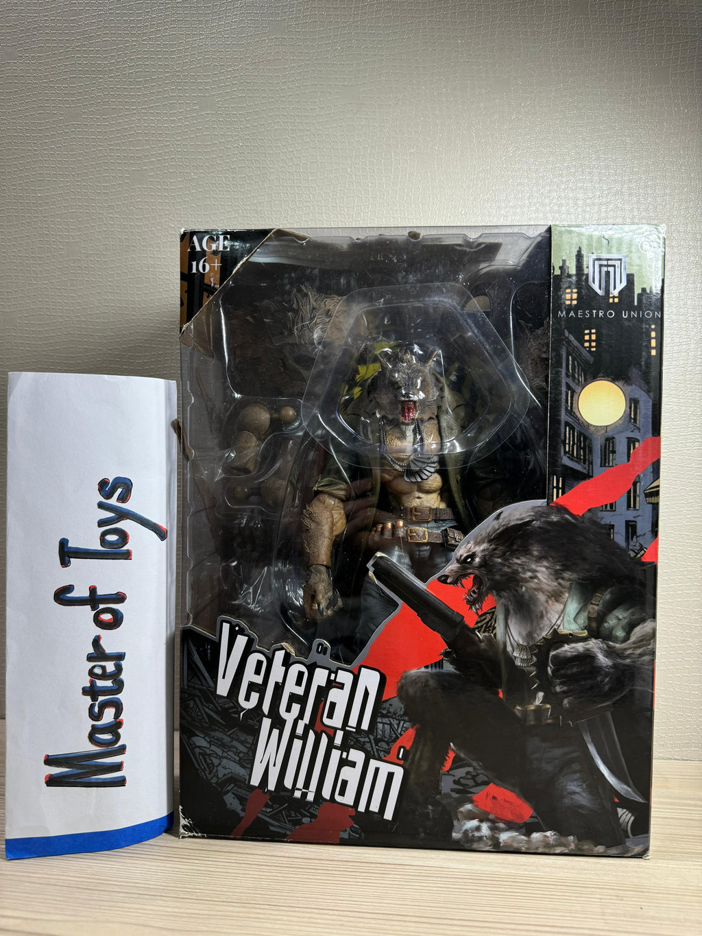 Maestro Union The Furay Planet Werewolf Wolf Veteran William Comic Books Included - Ready Stock