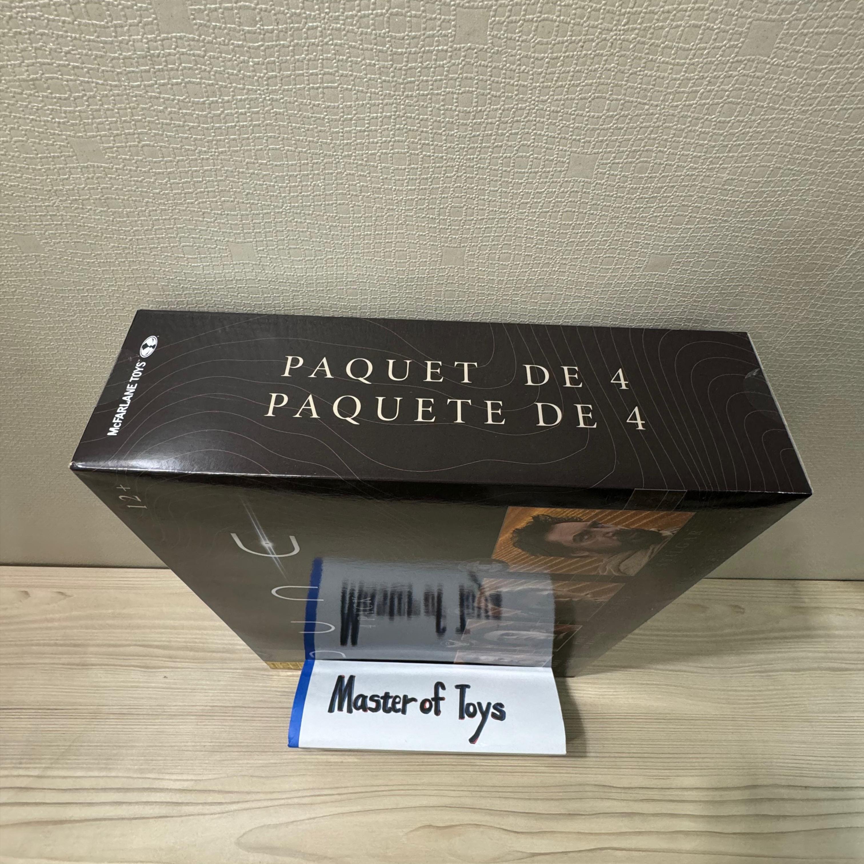 McFarlane Toys Legendary Dune 4 Packs Paquet De 4 Gurney Halleck / Paul Atreides / Chani / Stilgar Gold Label Collection - Ready Stock