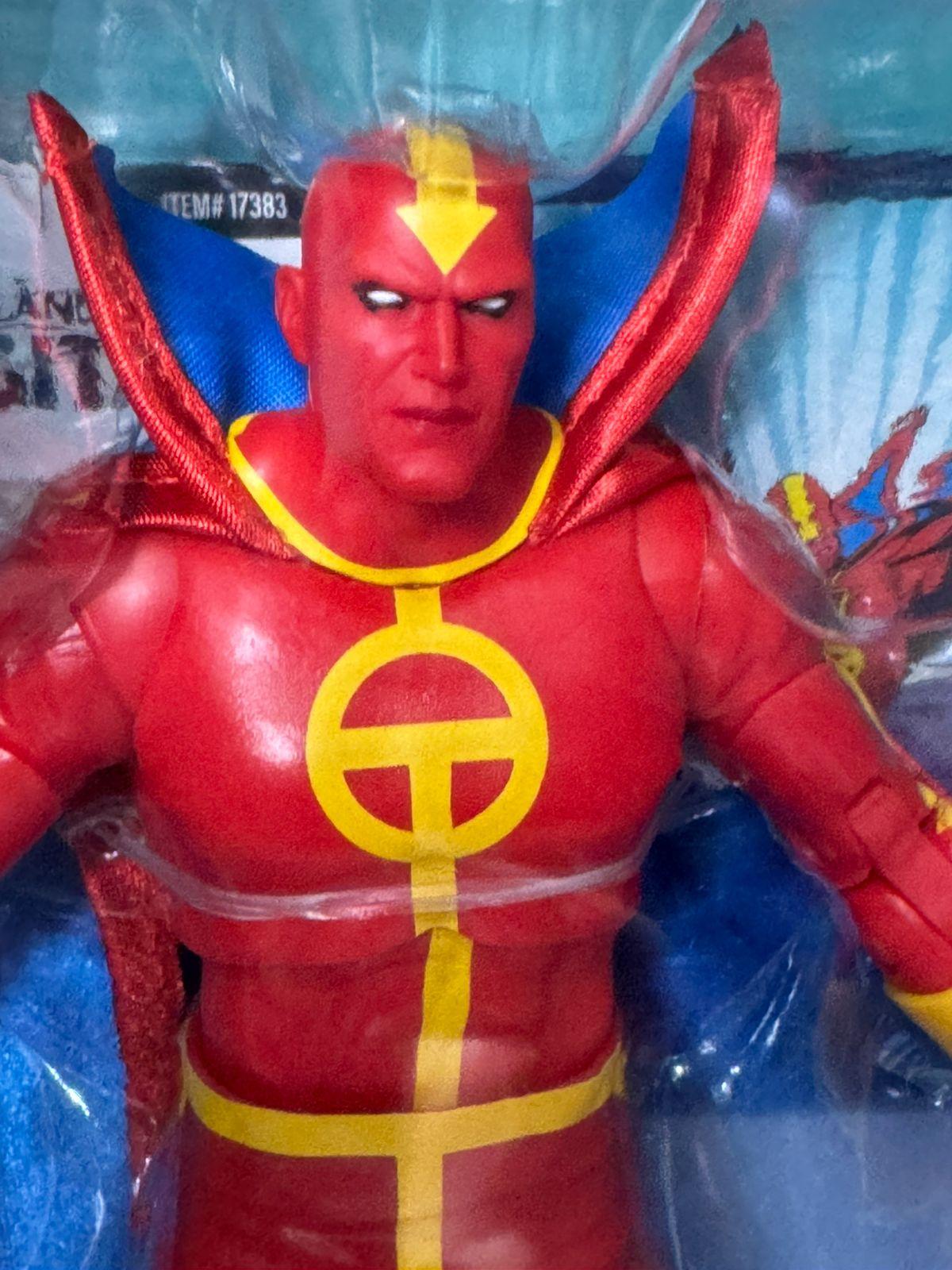 McFarlane DC Direct Red Tornado (DC The Bronze Age) Gold Label - Ready Stock