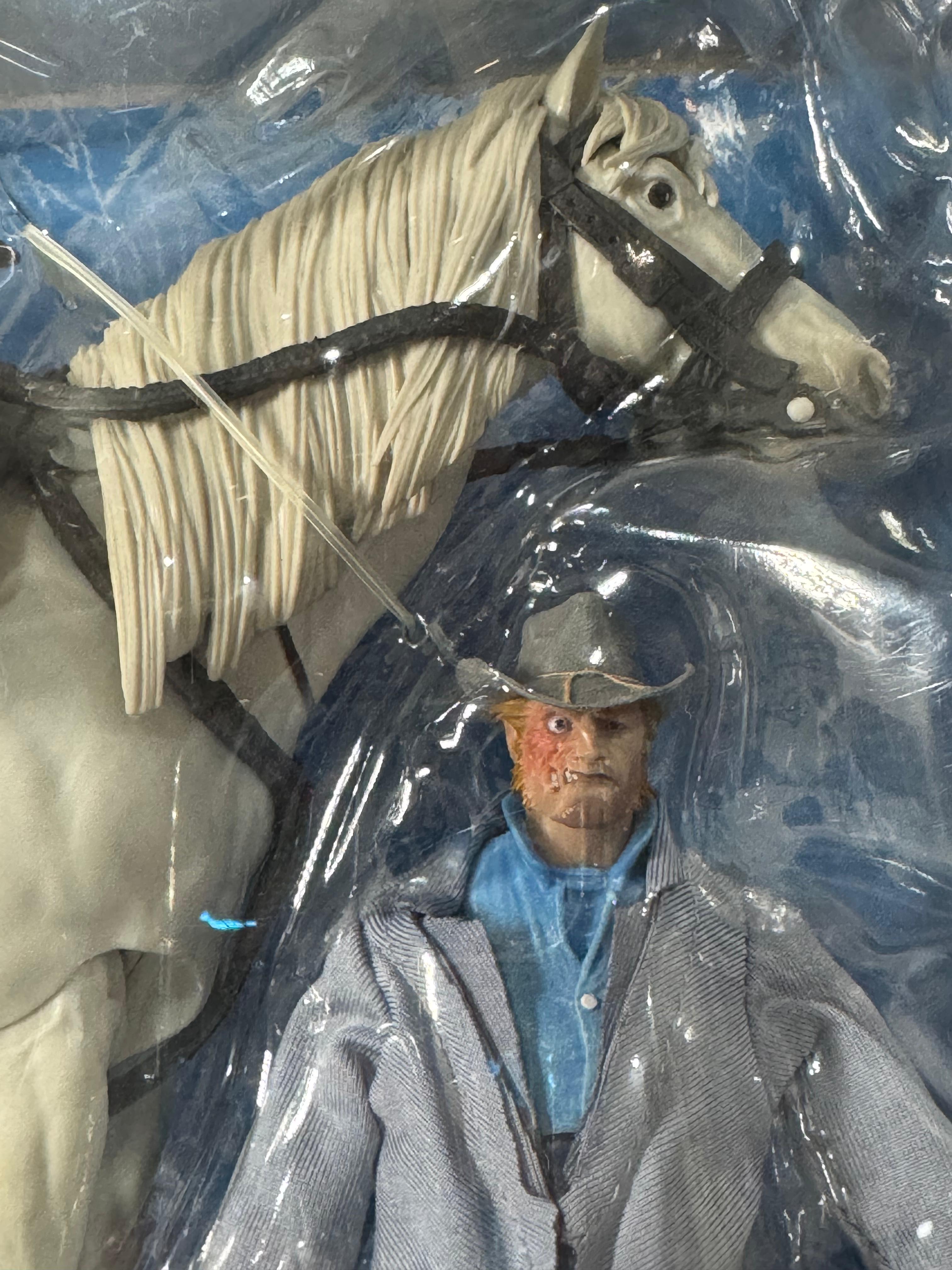 McFarlane Collector Edition DC Multiverse Jonah Hex & The General (All-Star Western) #01 Gold Label Platinum Edition - Ready Stock