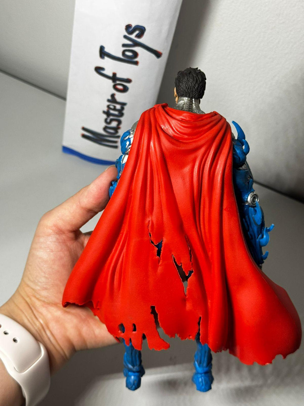 McFarlane DC Multiverse Cyborg Superman (The New 52) Only No Box - Ready Stock
