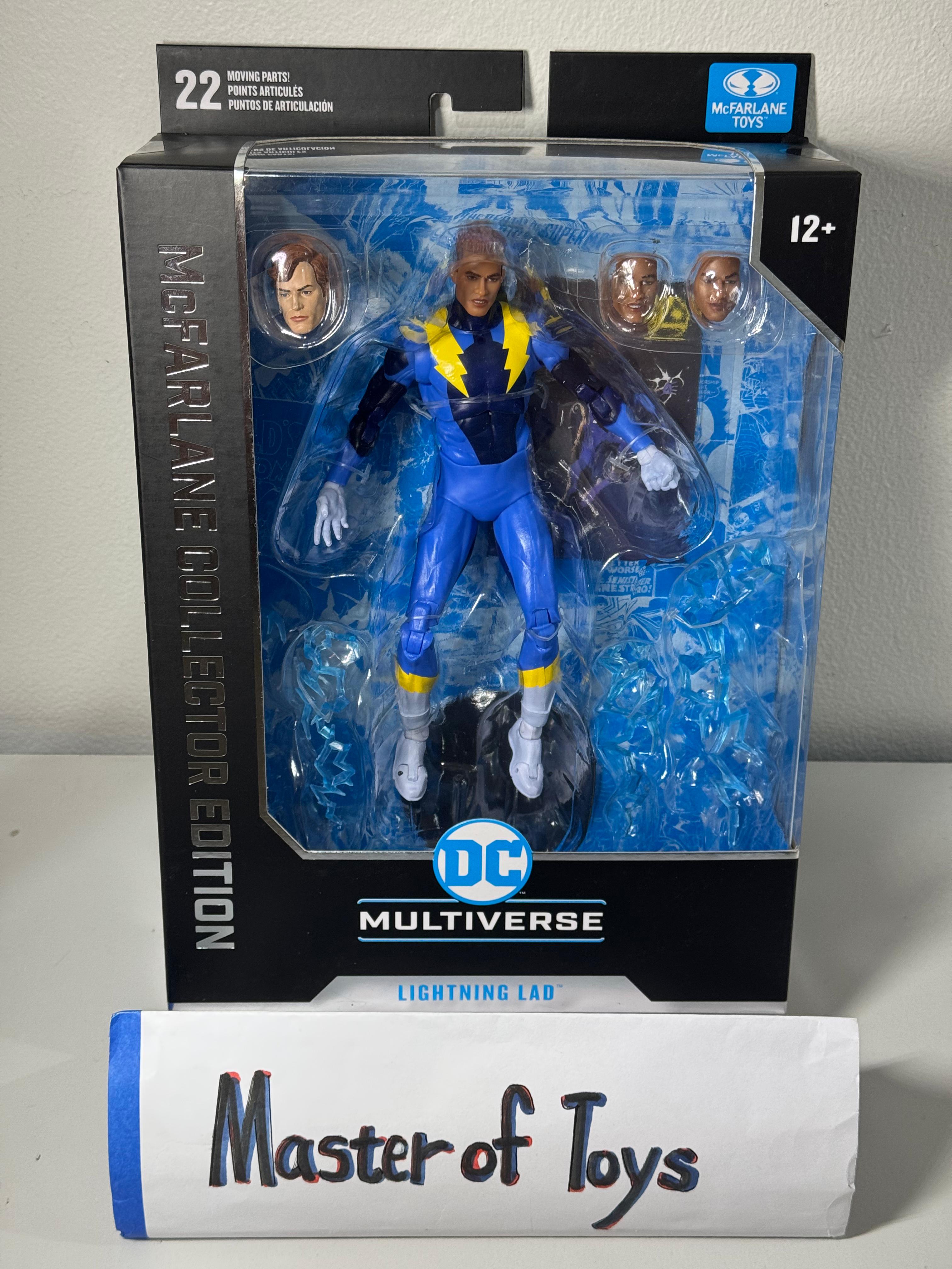 McFarlane Collector Edition DC Multiverse Lightning Lad (Legion of Super-Heroes) #28 - Ready Stock