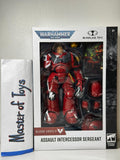 McFarlane Warhammer 40k Blood Angels Assault Intercessor Sergeant - Ready Stock