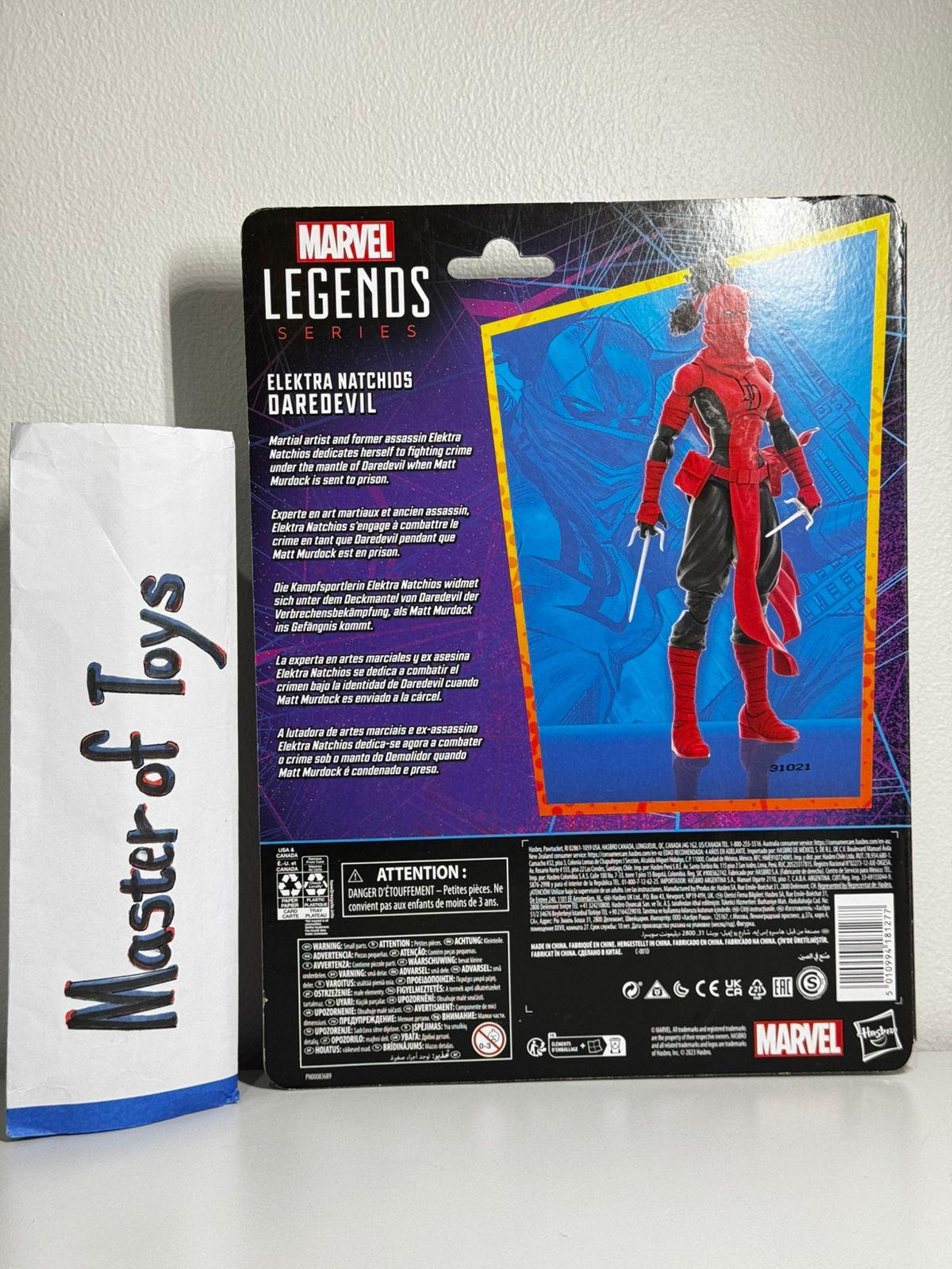 Hasbro Marvel Legends Spiderman Elektra Natchios Daredevil BIB - Ready Stock
