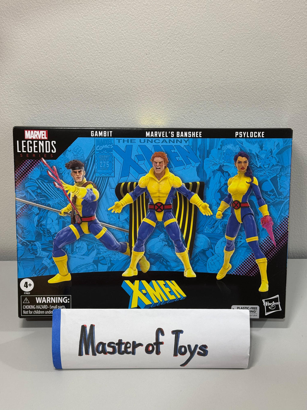 Hasbro Marvel Legends X-Men Gambit | Marvel's Banshee | Psylocke 3 Packs - Ready Stock