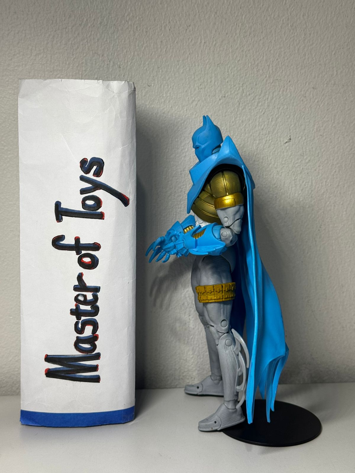 McFarlane DC Multiverse Azrael Batman Armor Gold Label Blue NO BOX - Ready Stock