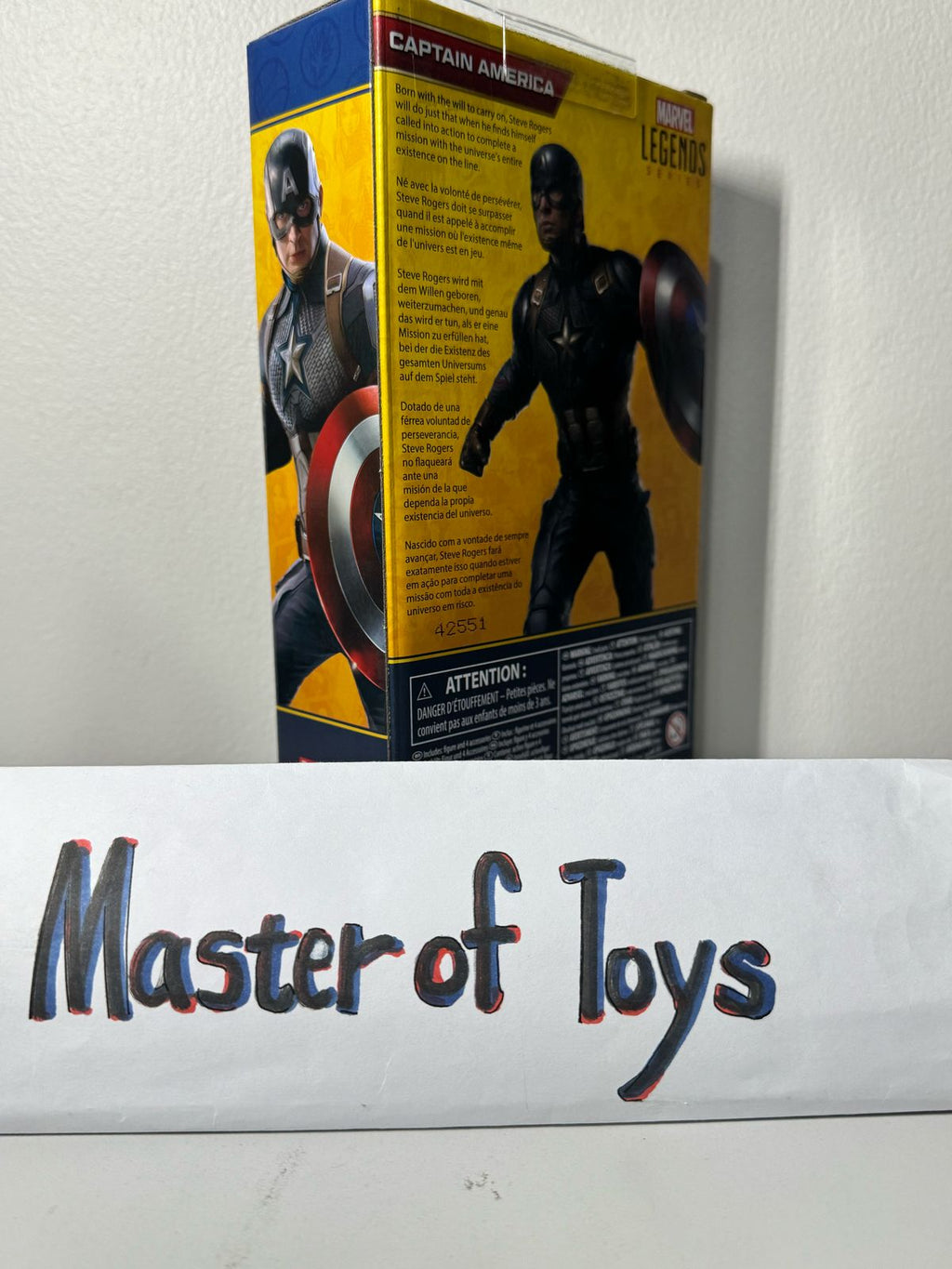 Hasbro Marvel Legends Marvel Studios Captain America - Ready Stock