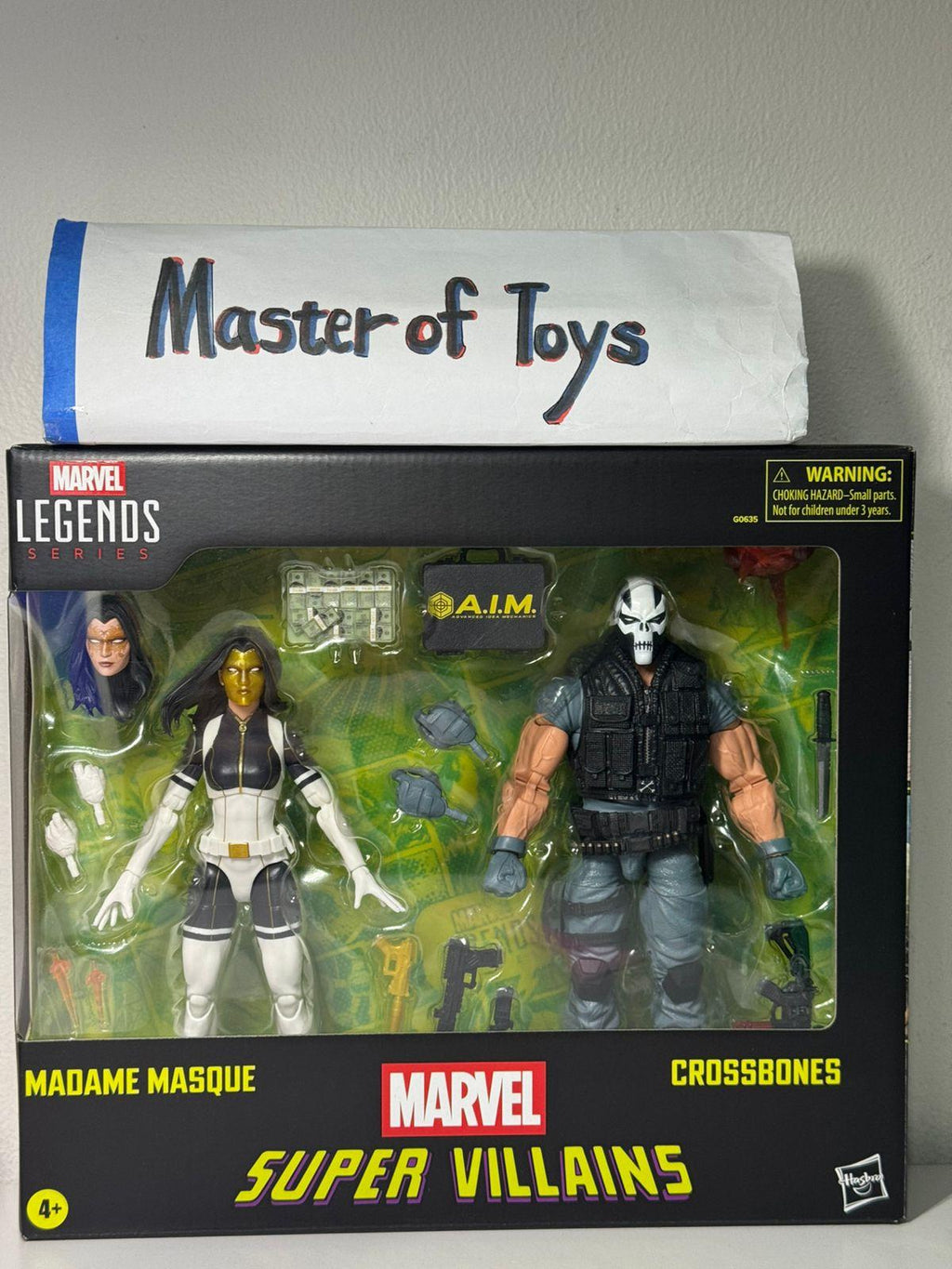 Hasbro Marvel Legends Marvel Super Villains Madame Masque & Crossbones - Ready Stock