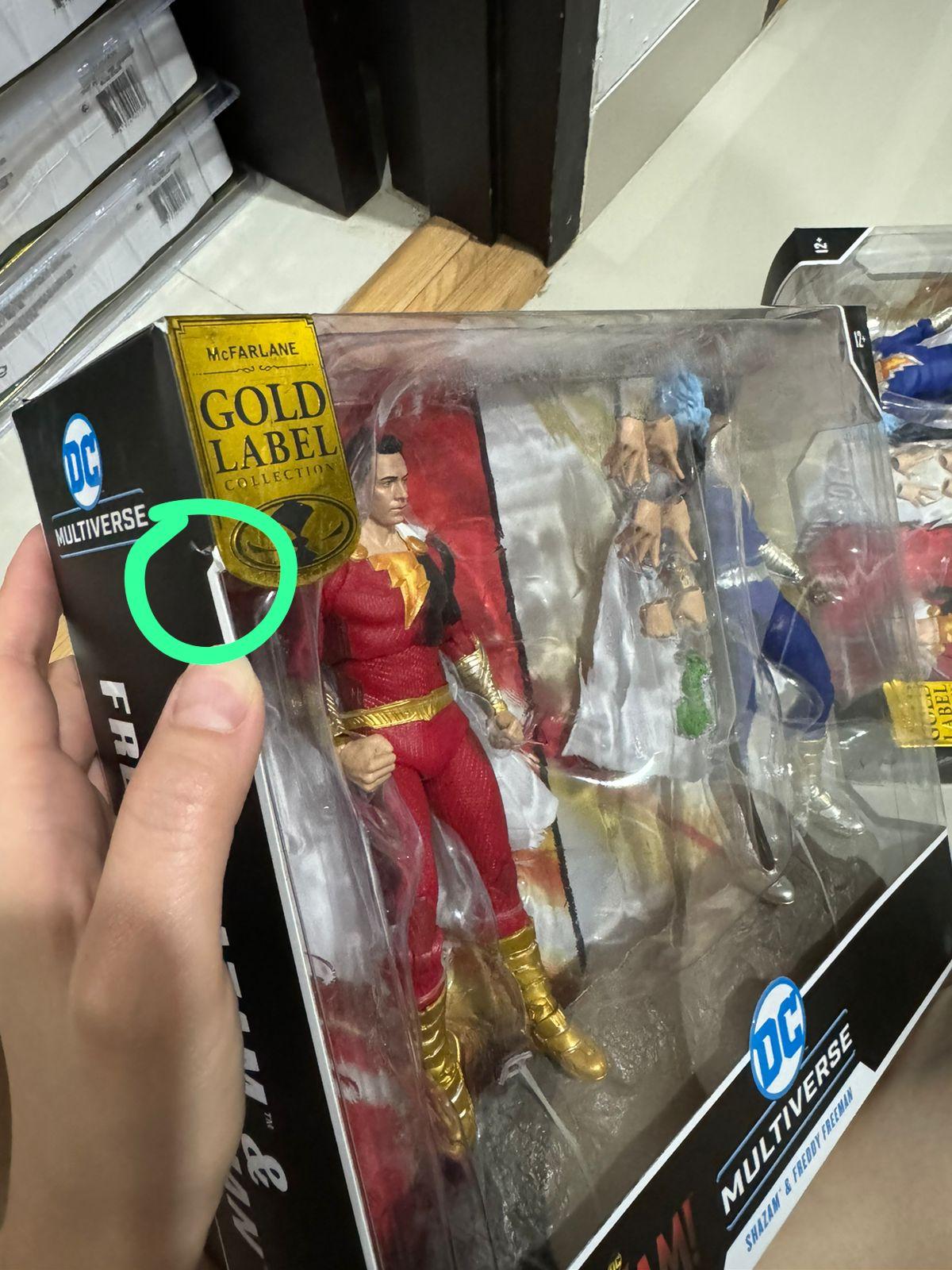 McFarlane DC Mulitiverse Shazam & Freddy Freeman Shazam Fury Of The Gods - Ready Stock