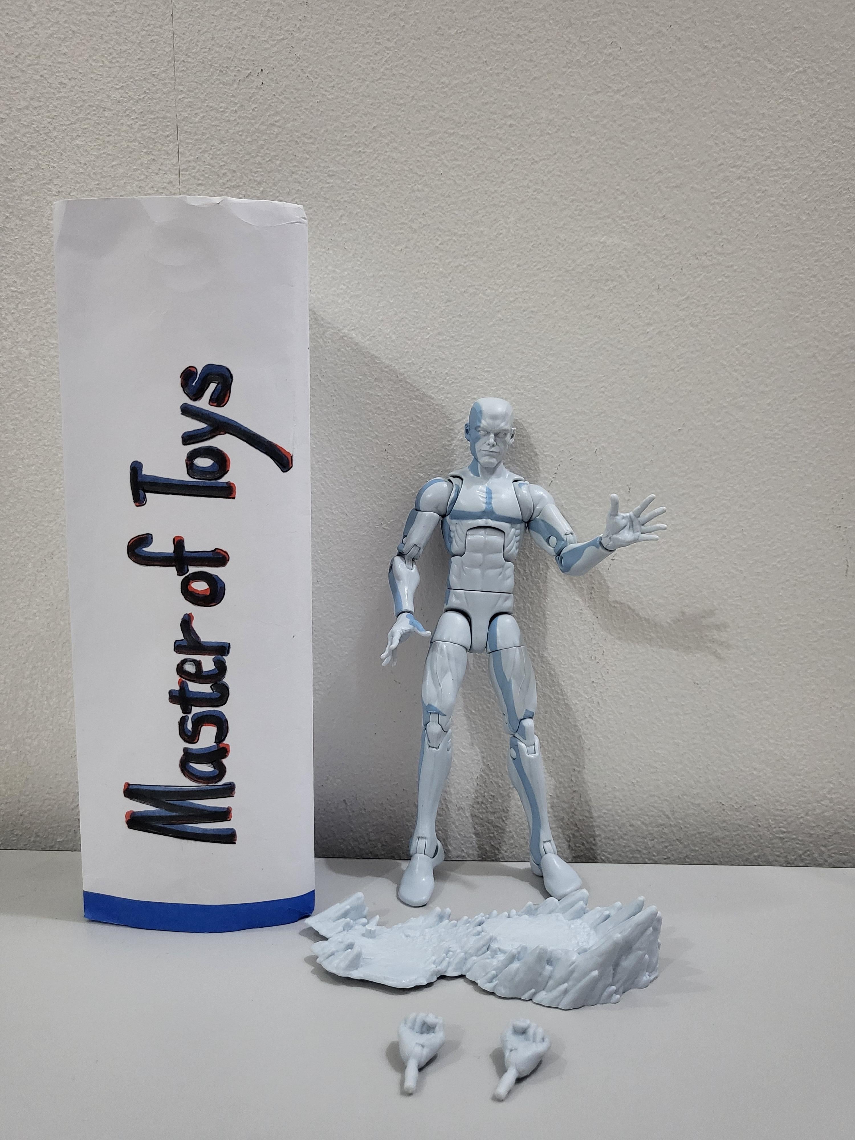 Hasbro Marvel Legends Spiderman and His Amazing Friends ( Iceman ) Only No Box - Ready Stock