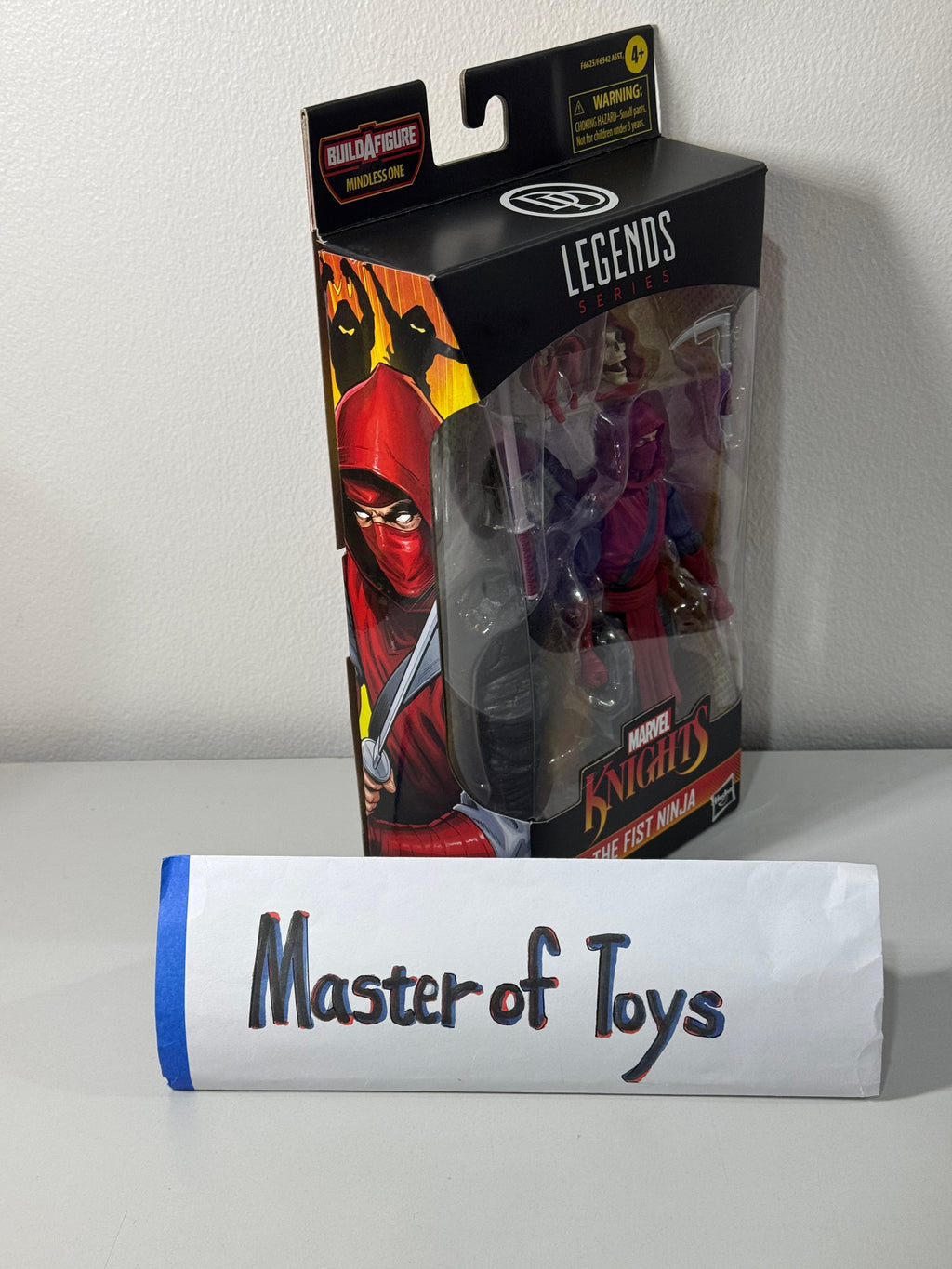 Hasbro Marvel Legends Marvel Knights The Fist Ninja with BAF Mindless One - Ready Stock