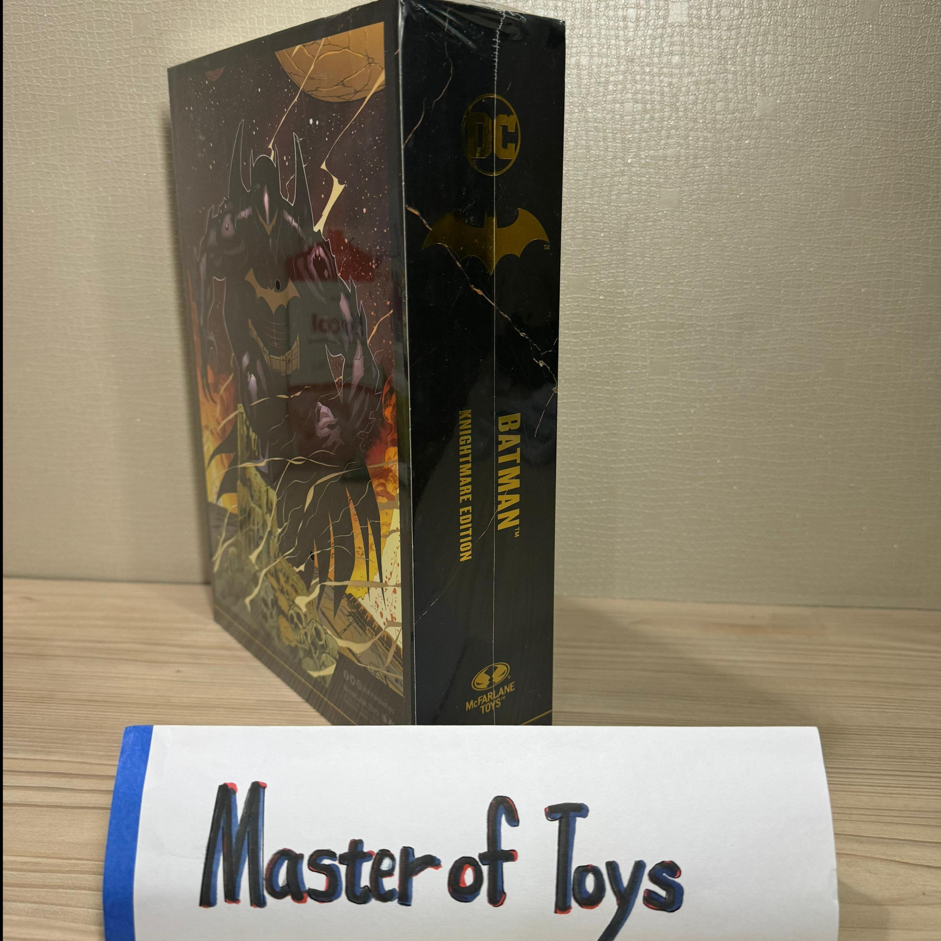 McFarlane DC Multiverse Batman Knightmare Edition Gold Label Authenticated Limited Edition - Ready Stock
