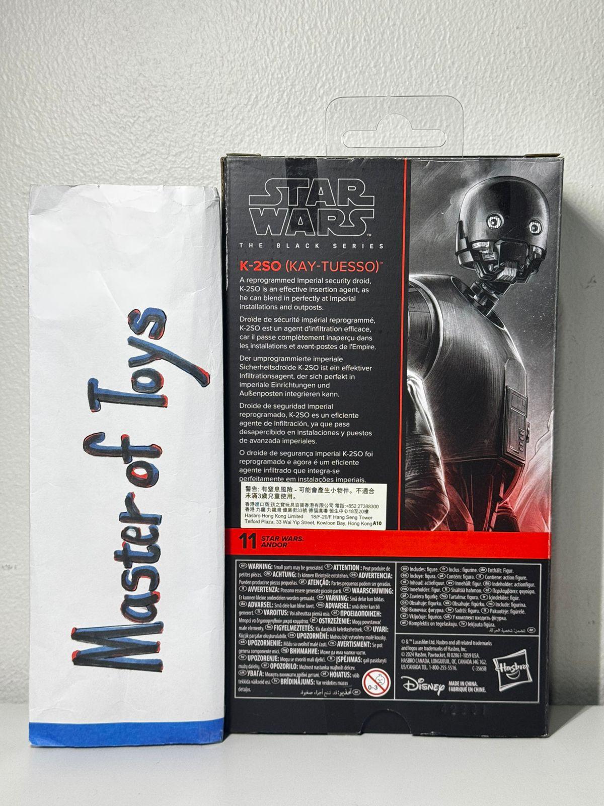 Hasbro Star Wars The Black Series Star Wars: Andor K-2SO (Kay-Tuesso) 11 - Ready Stock